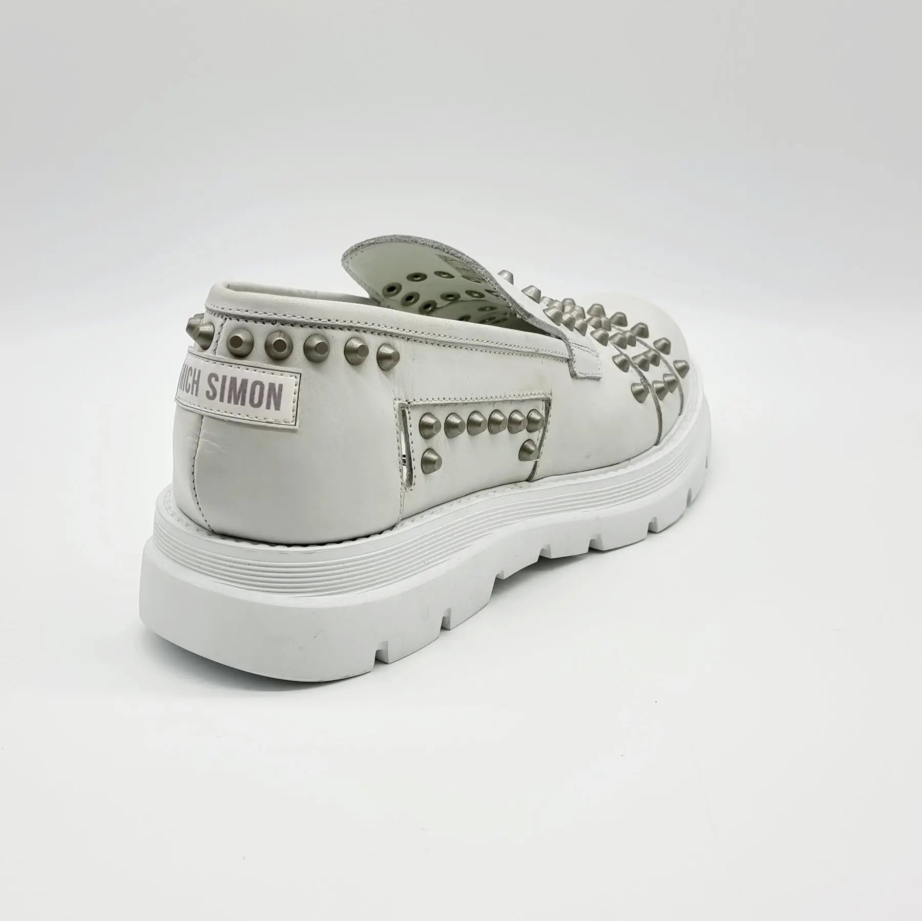 MICH SIMON 1138 WHITE Loafers | familyshoecentre