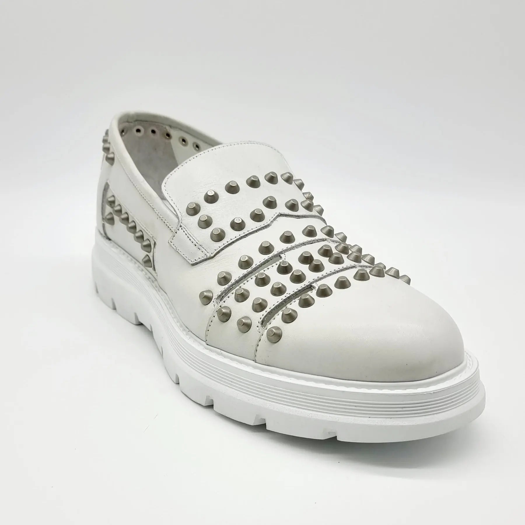 MICH SIMON 1138 WHITE Loafers | familyshoecentre