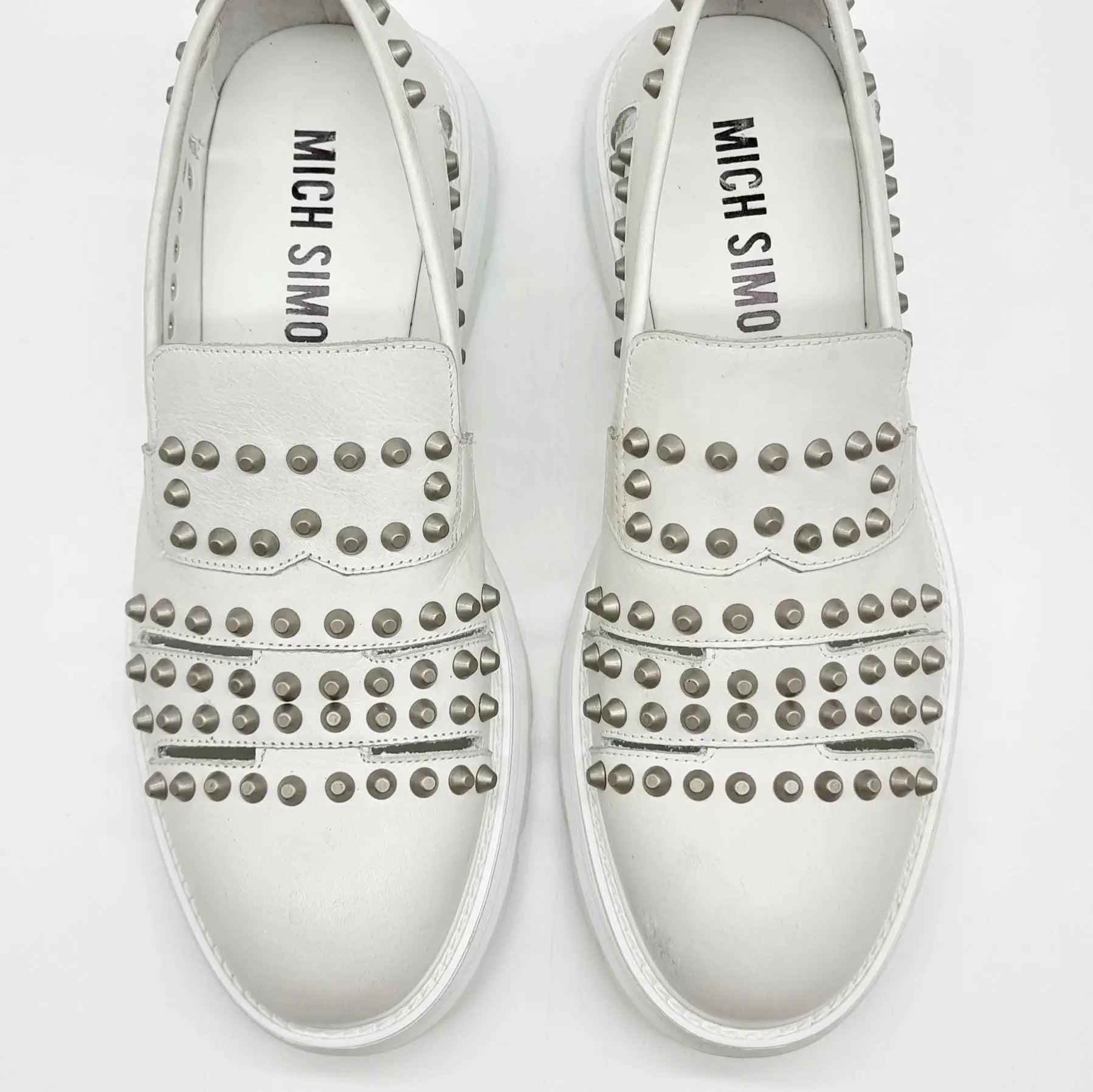 MICH SIMON 1138 WHITE Loafers | familyshoecentre
