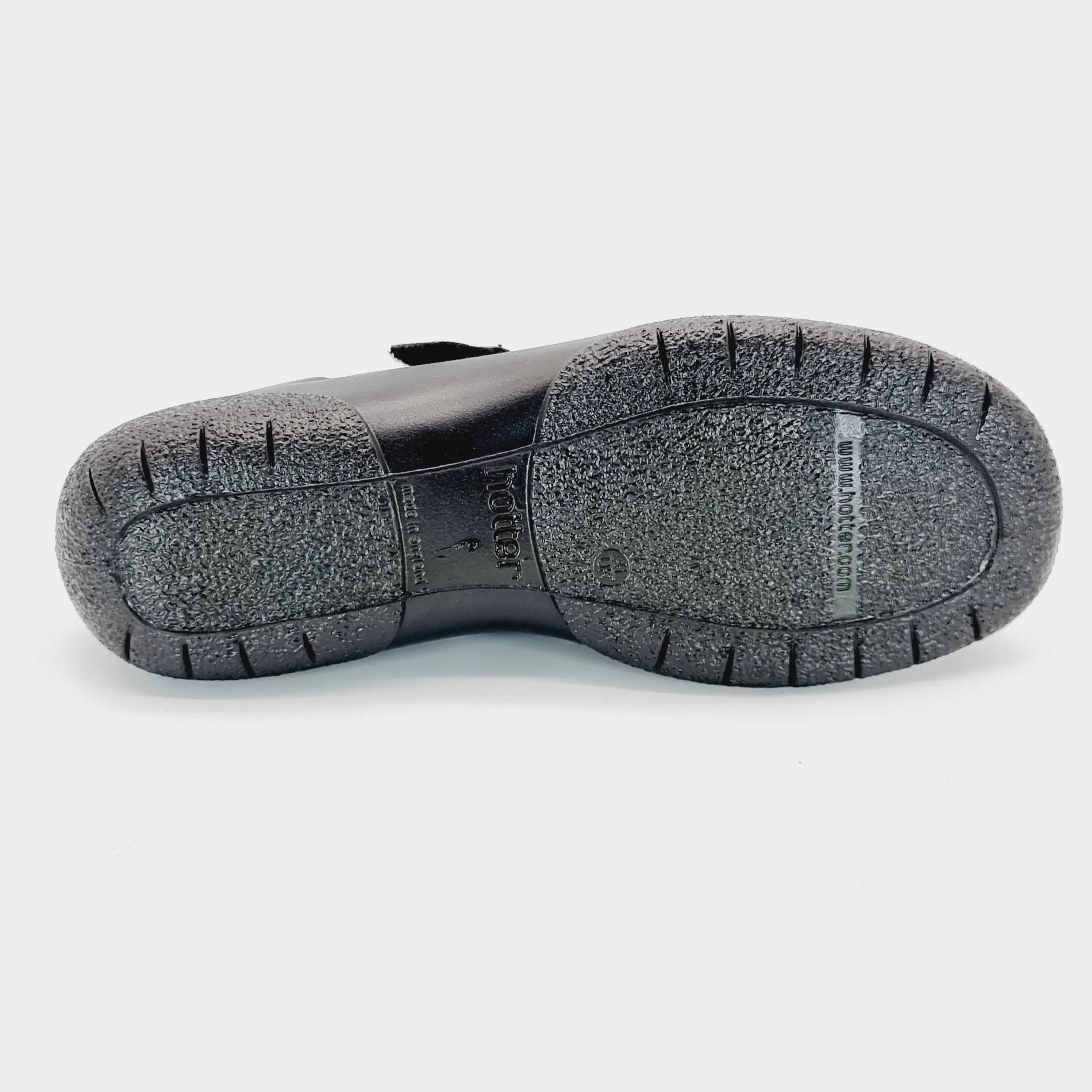 HOTTER SHAKE 2 BLACK Sandals | familyshoecentre