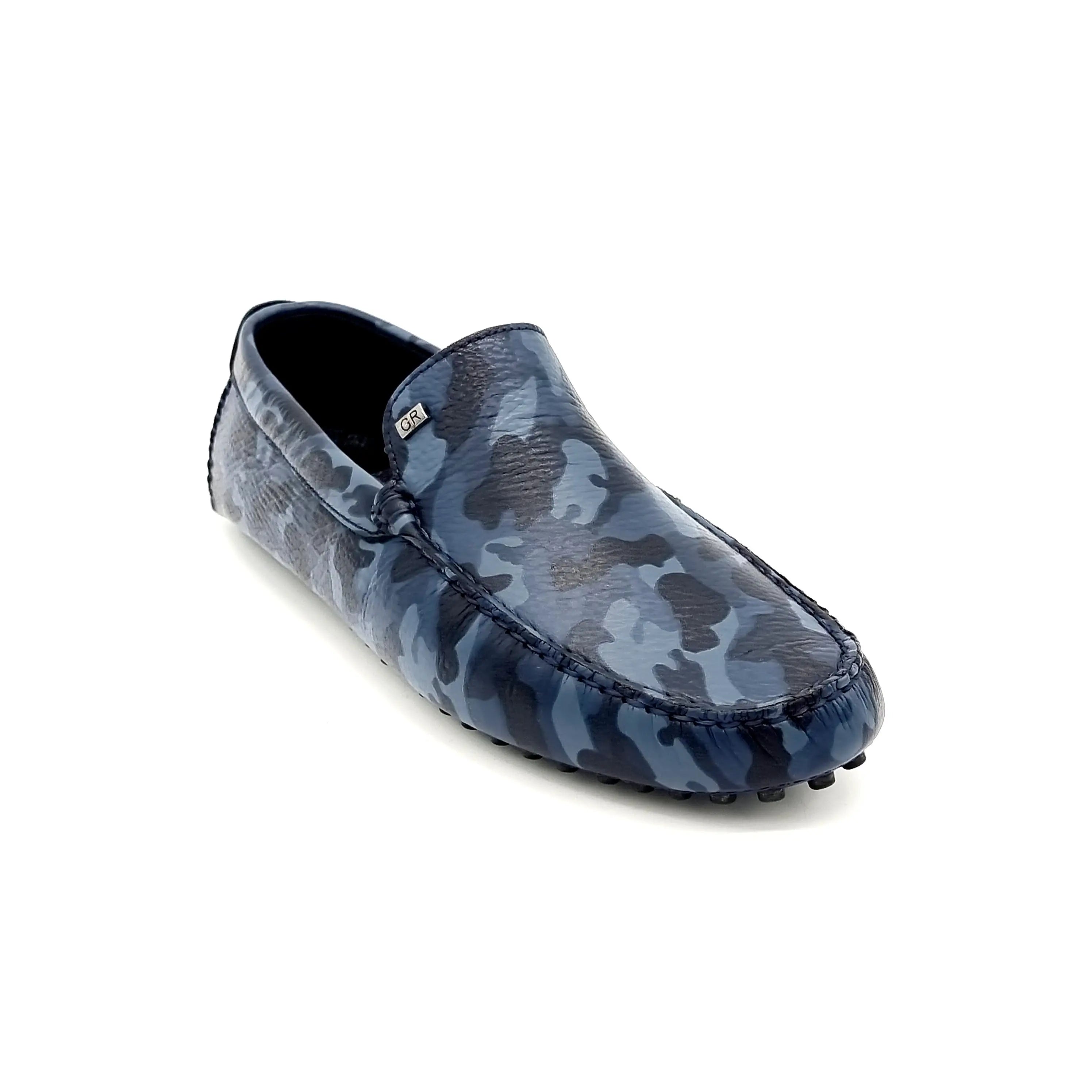 GER 292 BLUE Loafers | familyshoecentre
