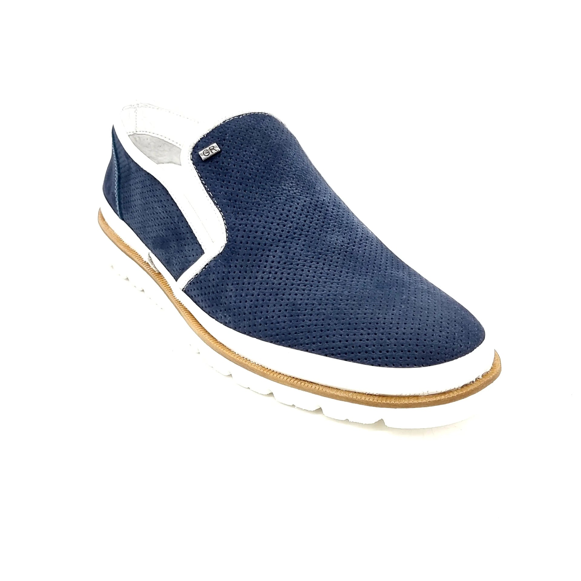GER 302 NAVY Loafers | familyshoecentre