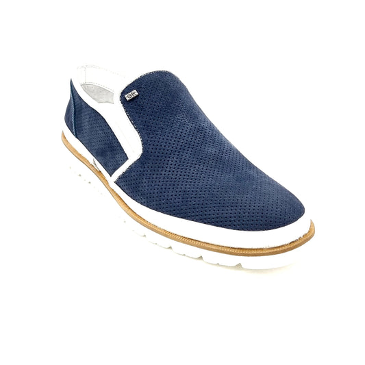 GER 302 NAVY Loafers | familyshoecentre