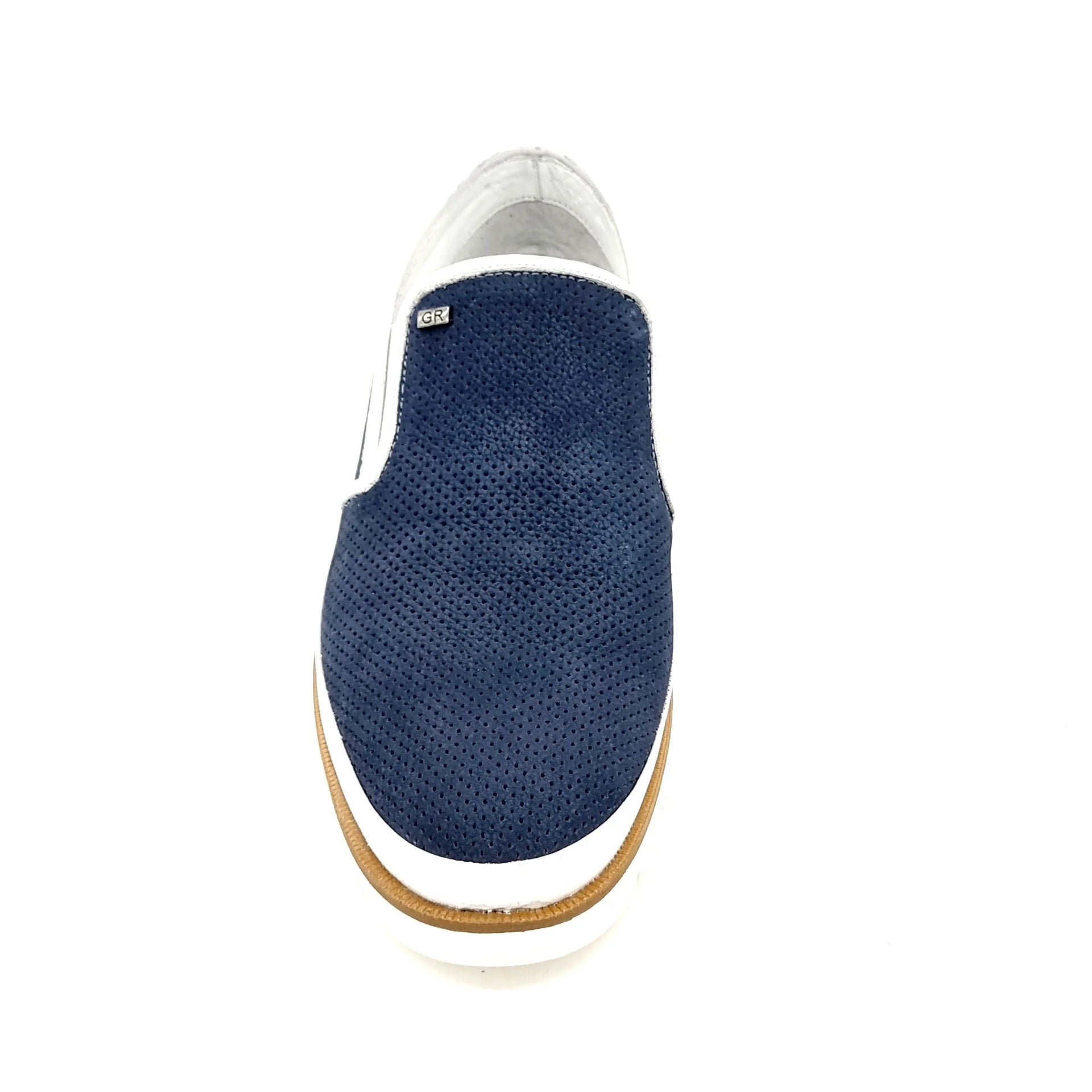 GER 302 NAVY Loafers | familyshoecentre
