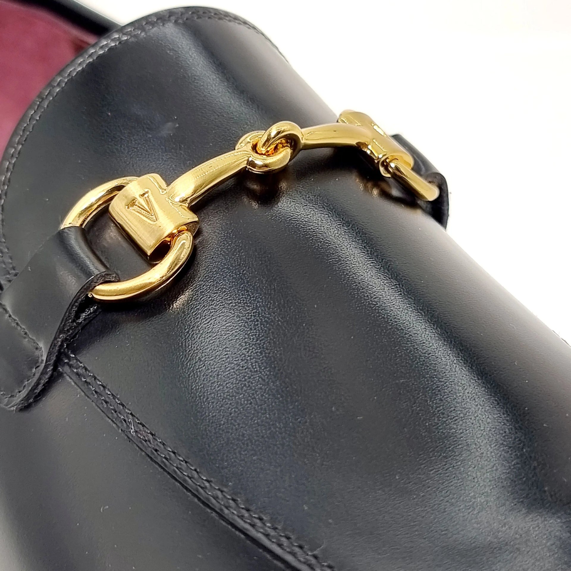 VALENTINO 19671 BLACK SLIP ON Loafers | familyshoecentre