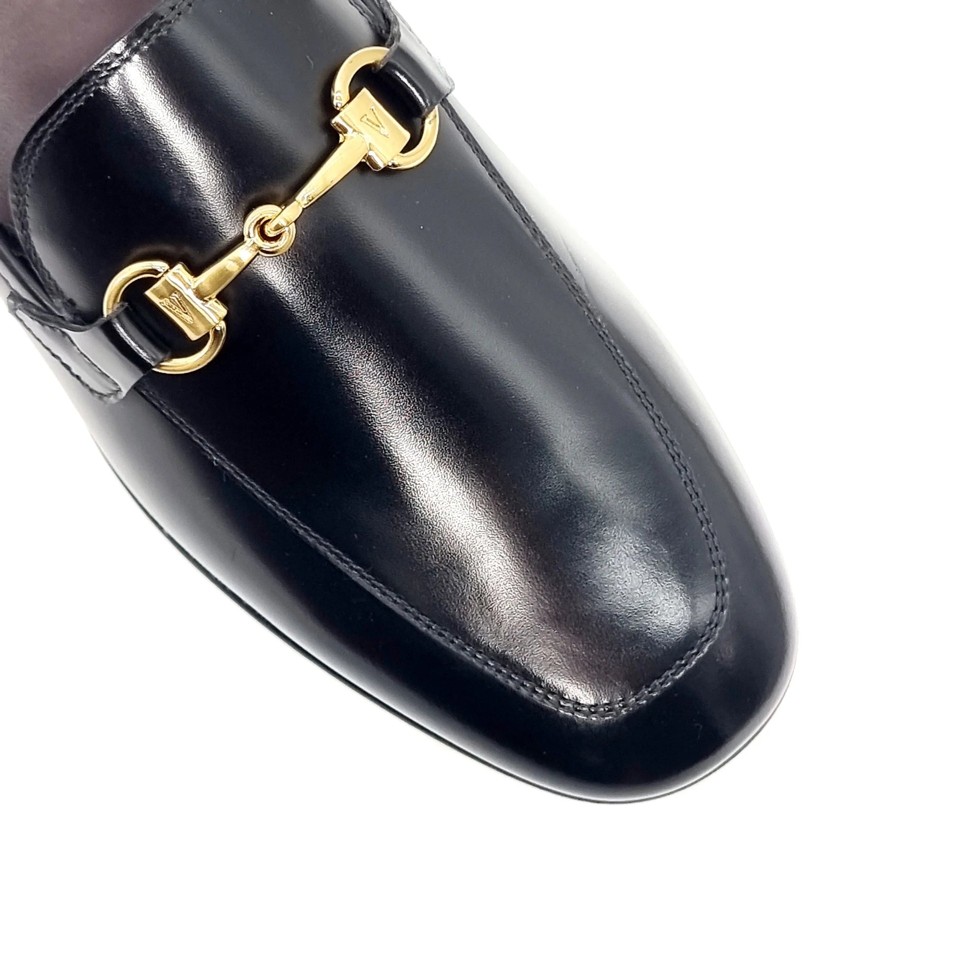 VALENTINO 19671 BLACK SLIP ON Loafers | familyshoecentre