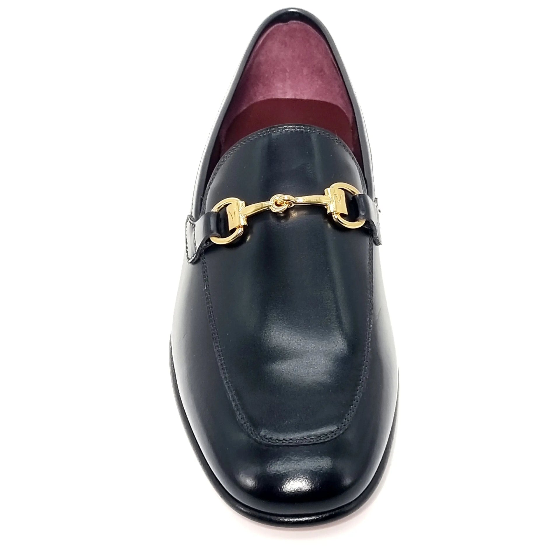 VALENTINO 19671 BLACK SLIP ON Loafers | familyshoecentre