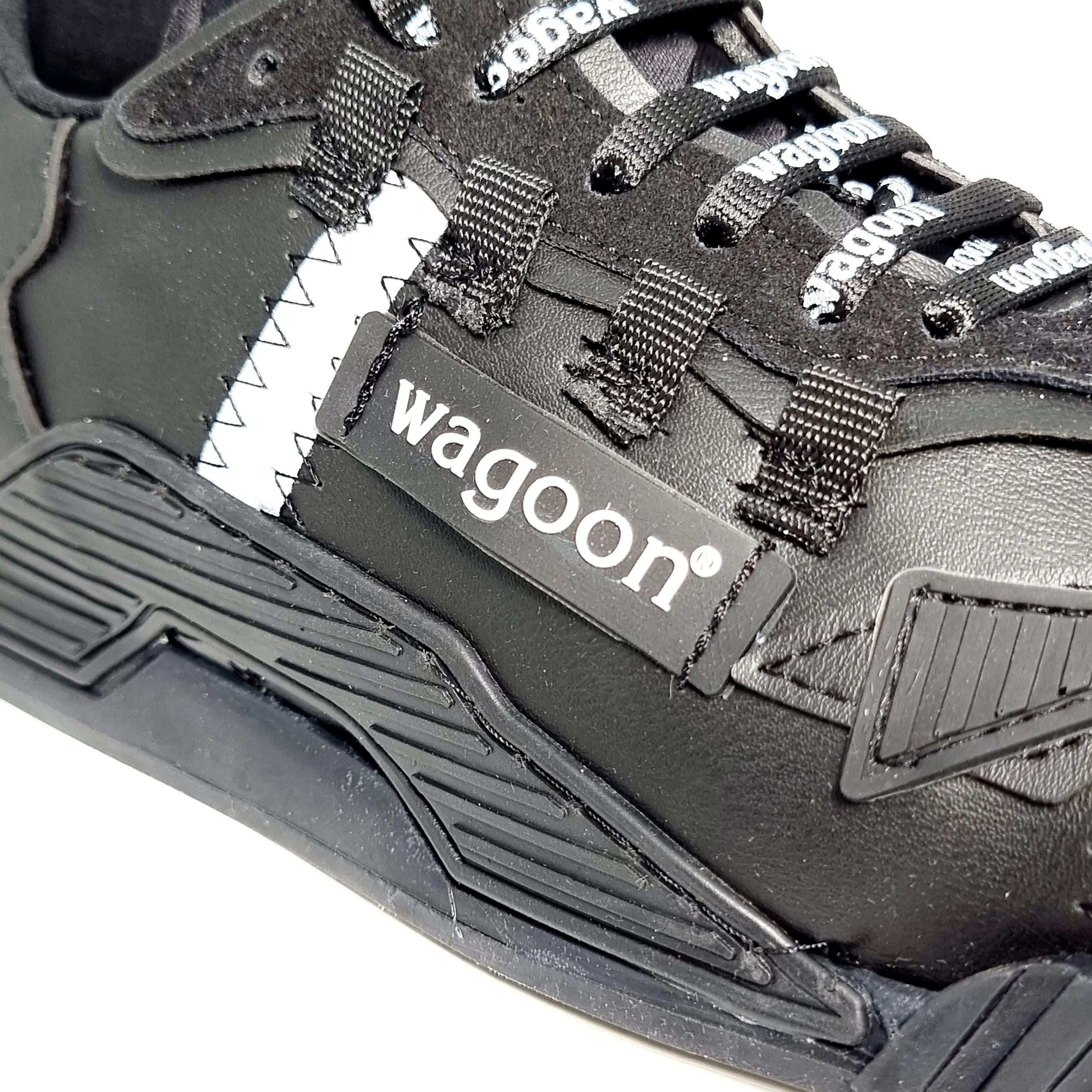 WAGOON 203 BLACK Sneakers | familyshoecentre