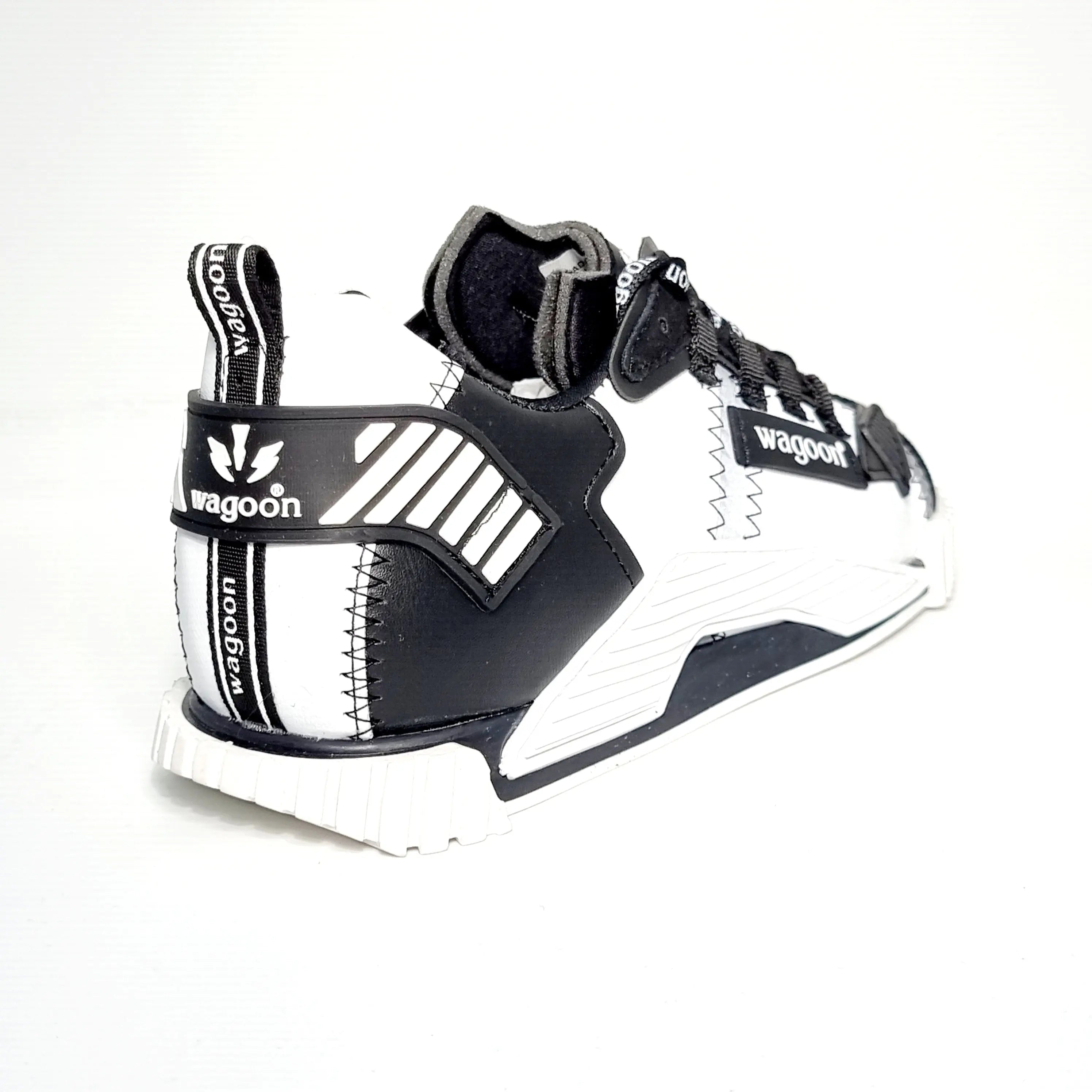 WAGOON 203 WHITE/BLACK Sneakers | familyshoecentre
