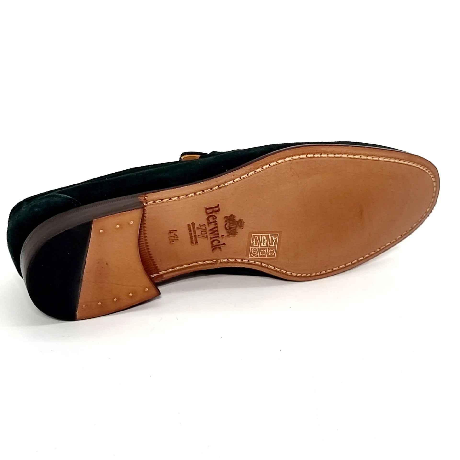 BERWICK 5208 GREEN Loafers | familyshoecentre