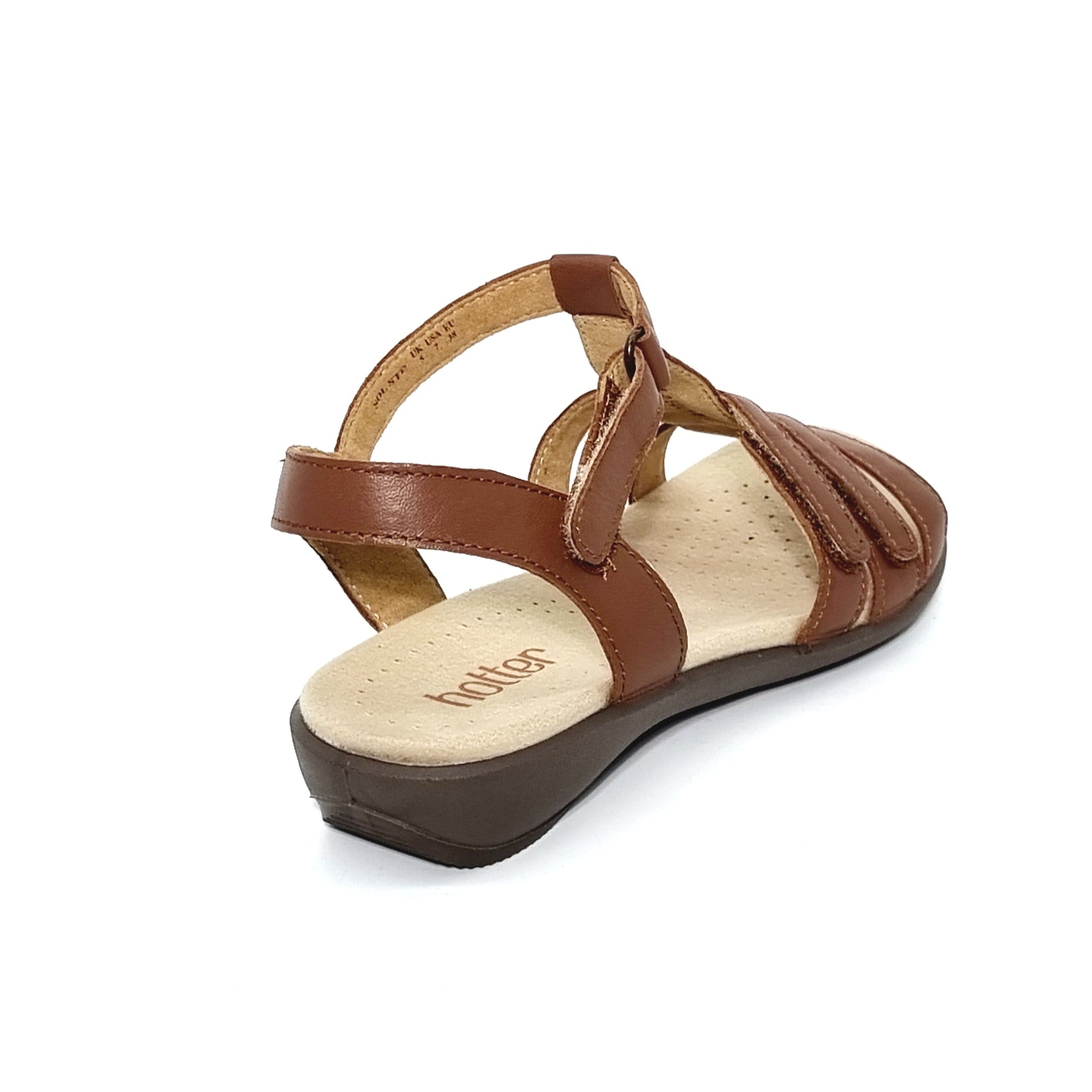 HOTTER SOL RICH TAN Sandals | familyshoecentre