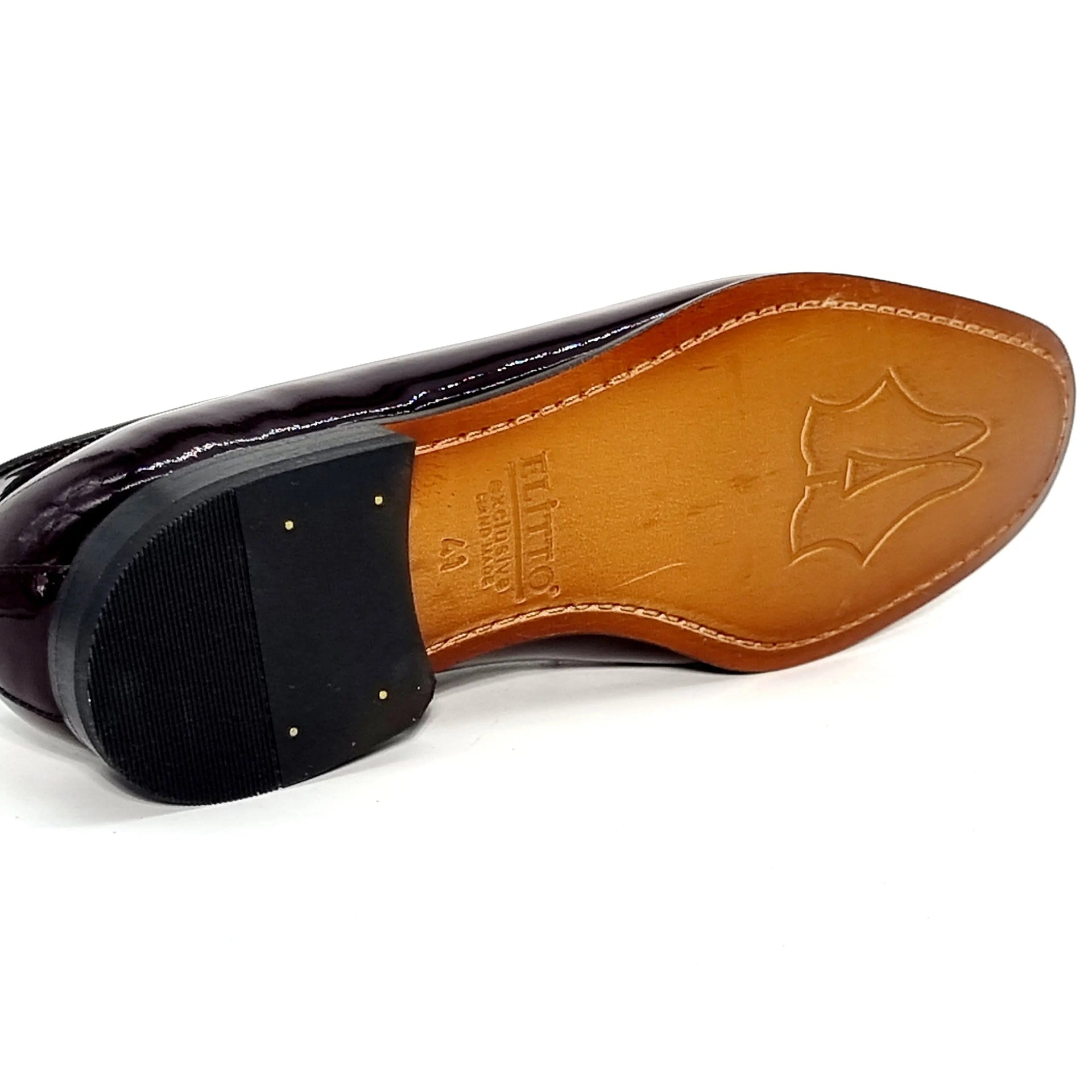 ELI 11654 BURGANDY Loafers | familyshoecentre