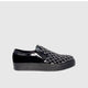 ELI 109 BLACK VELVET WITH STONES SNEAKER Sneakers | familyshoecentre