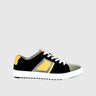 EPO 184001 BLACK YELLOW OLIVE MENS SNEAKER Sneakers | familyshoecentre