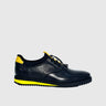 WINSSTO MENS 4032-1 BLACK/YELLOW Sneakers | familyshoecentre