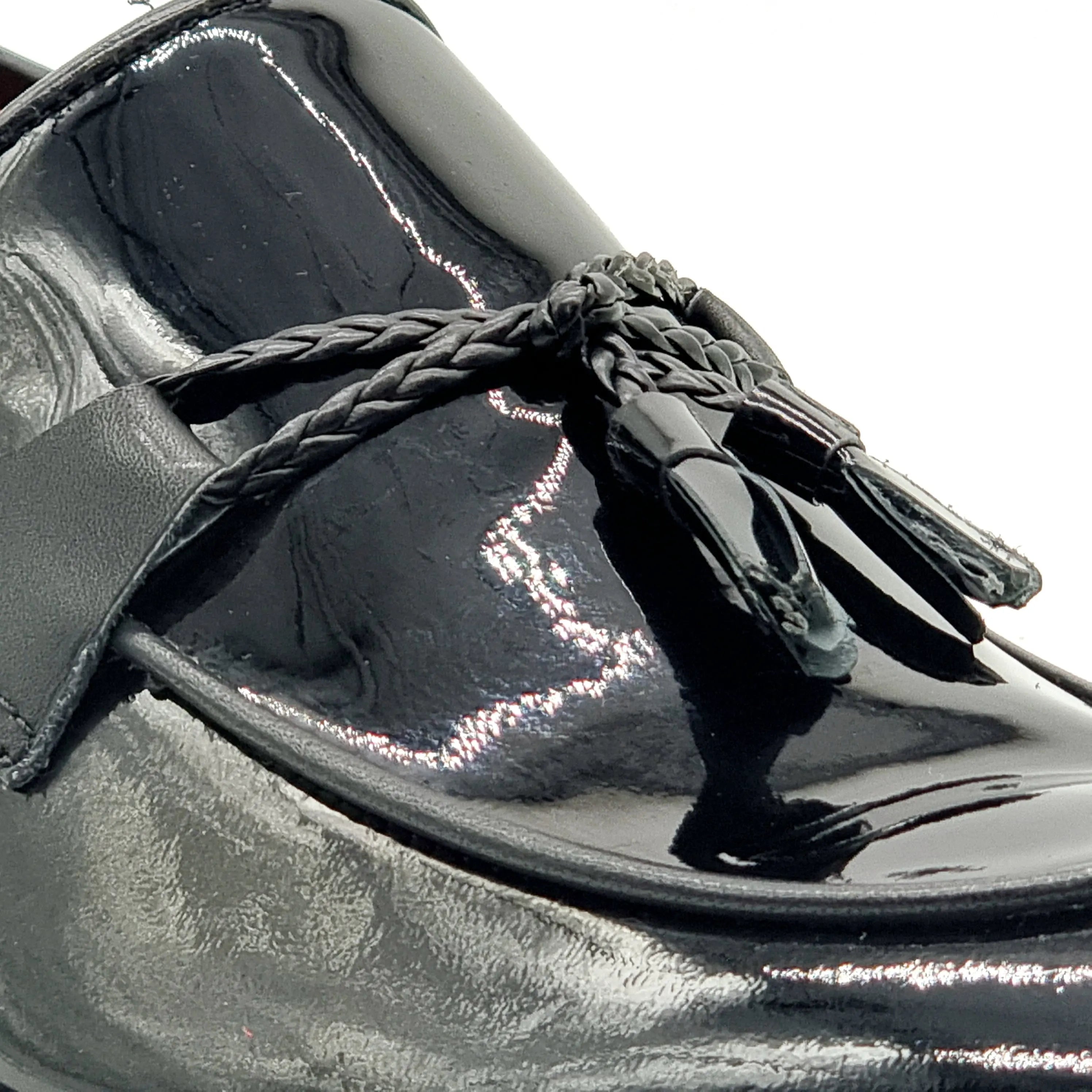 FORMALES 0122 BLACK PATENT Loafers | familyshoecentre