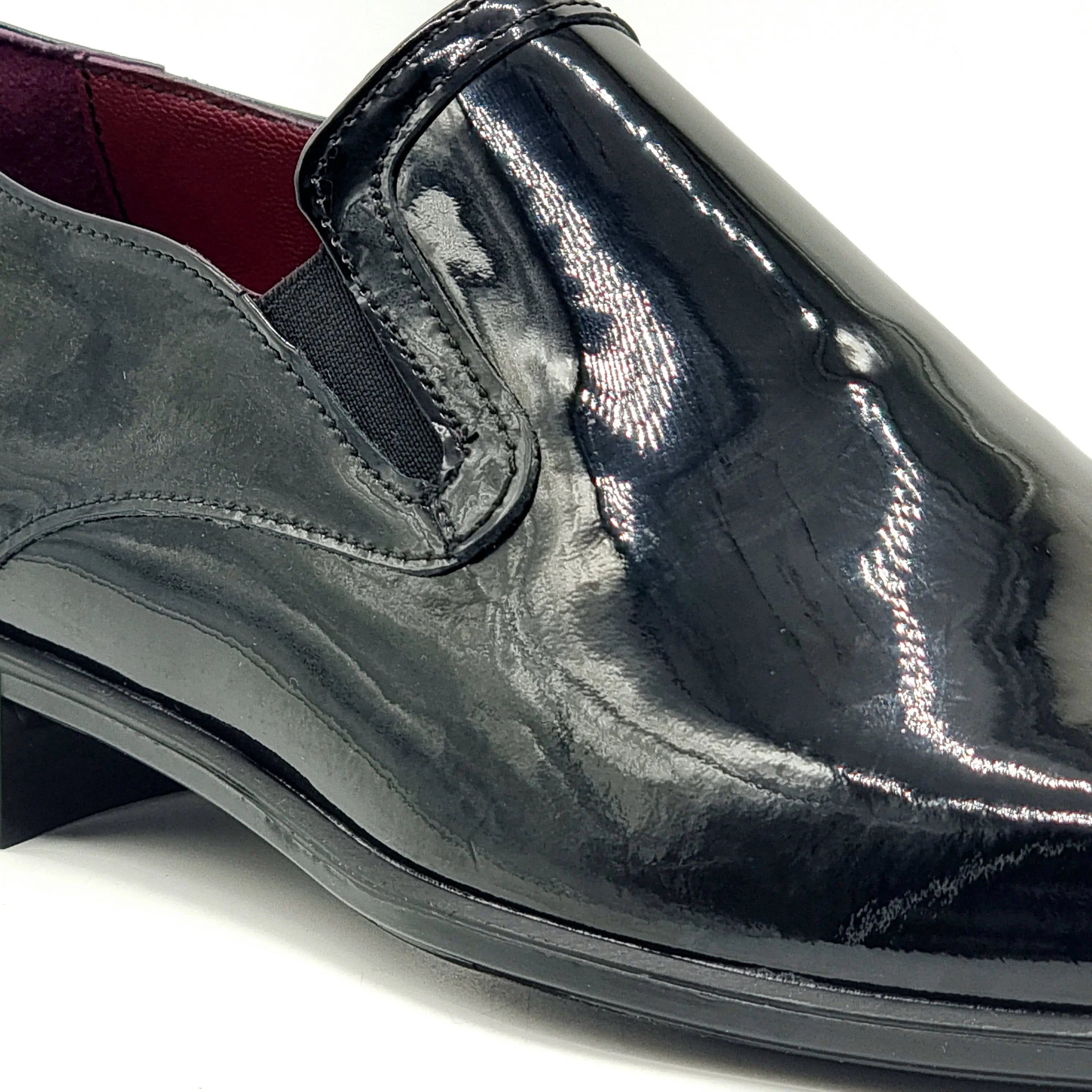 FORMALES 9767 BLACK PATENT Loafers | familyshoecentre