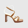 DM A 700 BROWN Heels | familyshoecentre