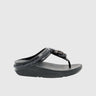 FIT FLOPS FINO CRYSTAL CORD BLACK Sandals | familyshoecentre