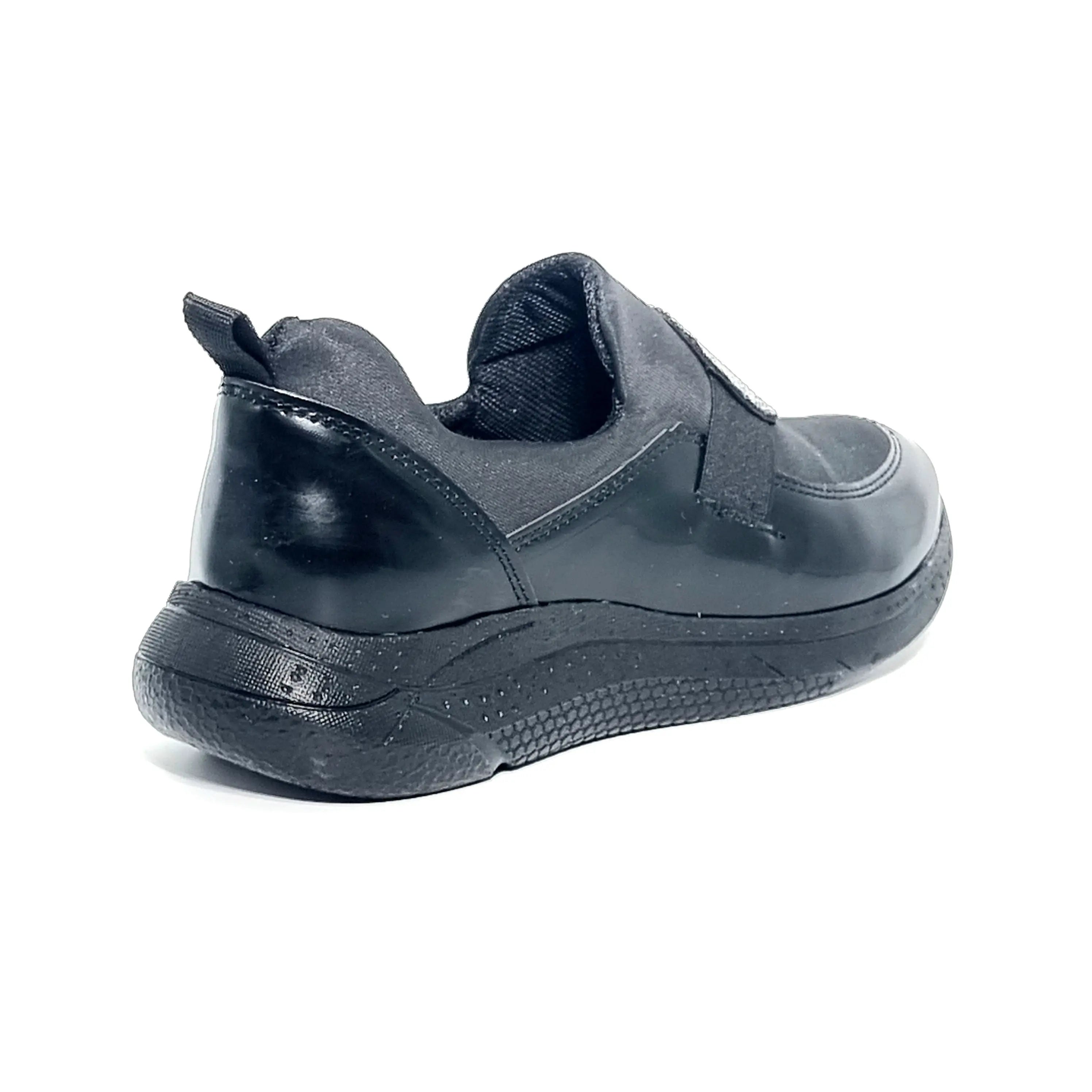 PM K061 BLACK Sneakers | familyshoecentre