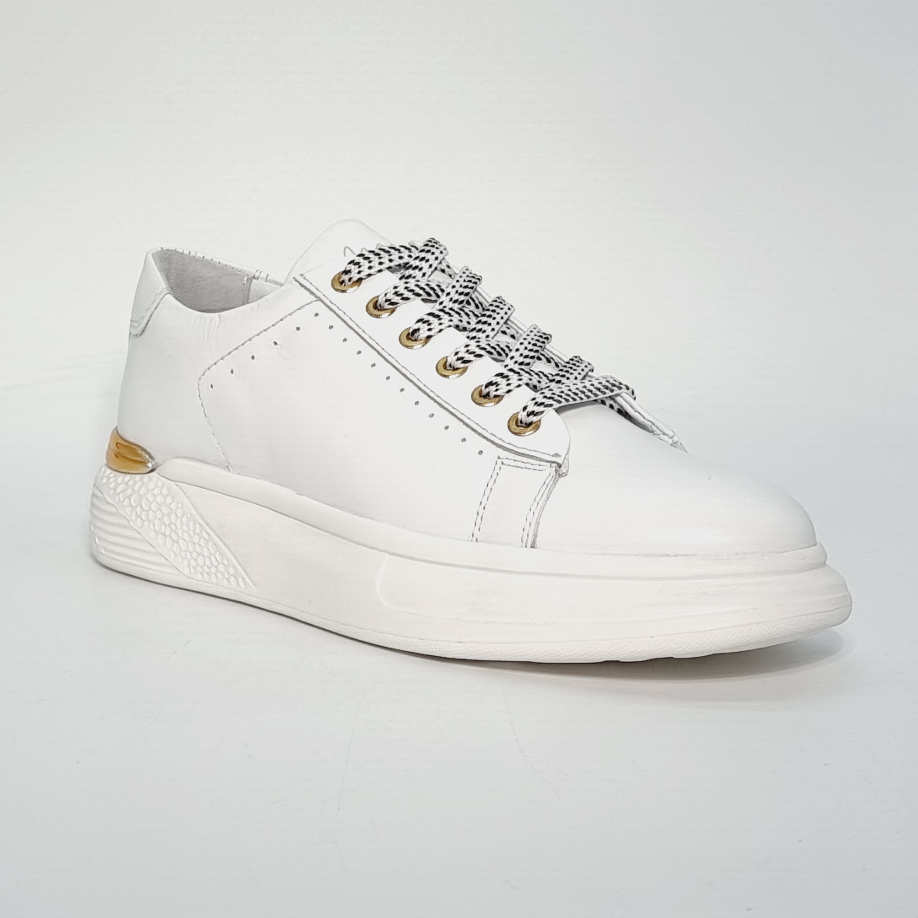 MM 15109 WHITE Sneakers | familyshoecentre