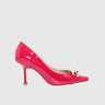 SANDRA 8056 RED PATENT Heels | familyshoecentre