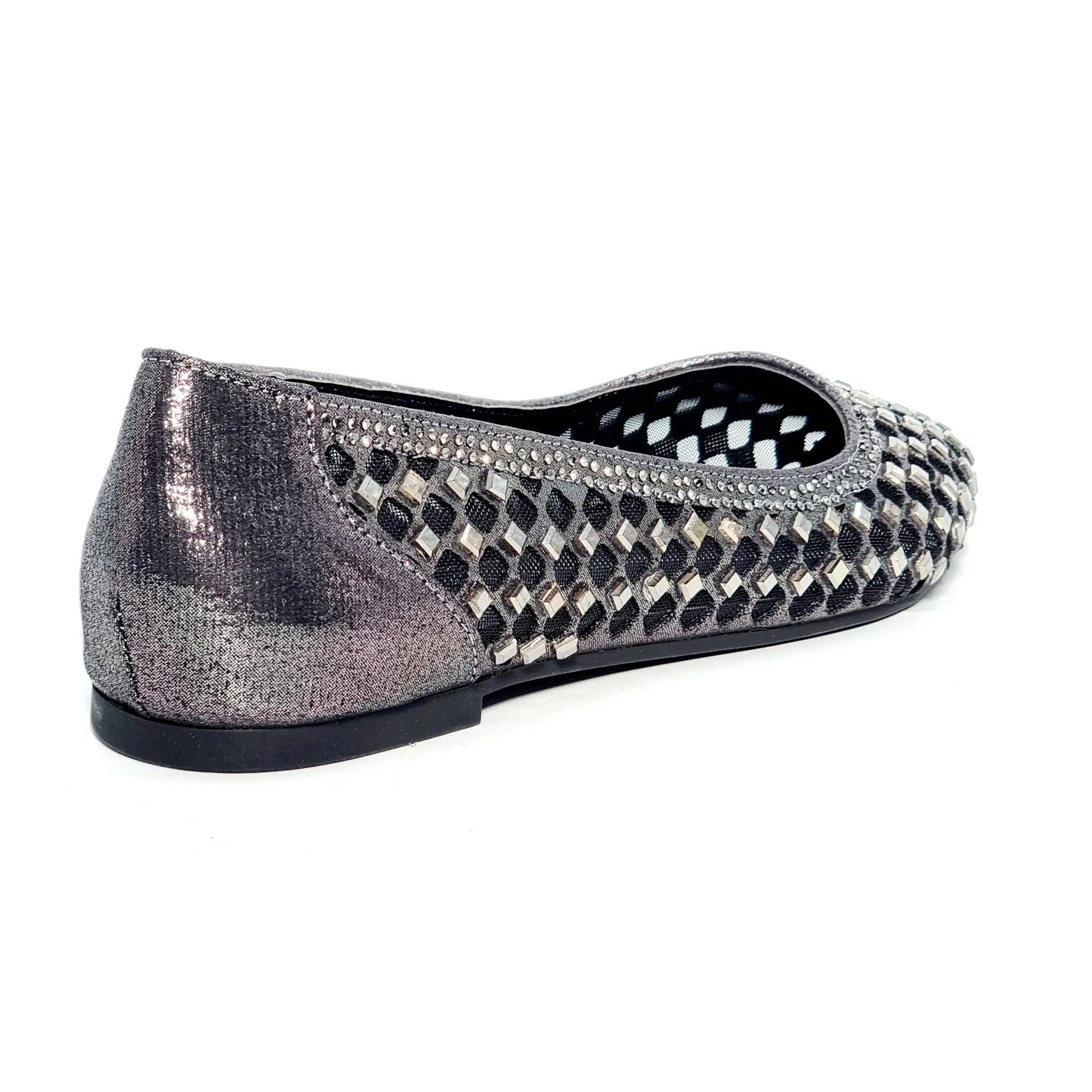 LL 002 PEWTER Pumps | familyshoecentre