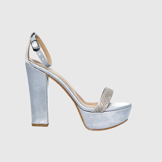 LL 1936 SILVER Heels | familyshoecentre