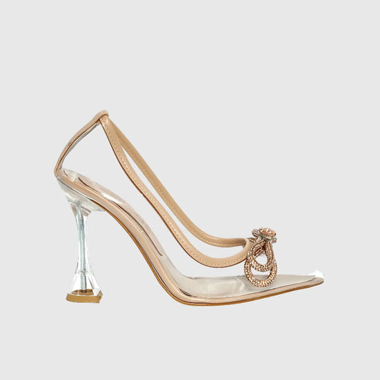 LL 285 NUDE Heels | familyshoecentre