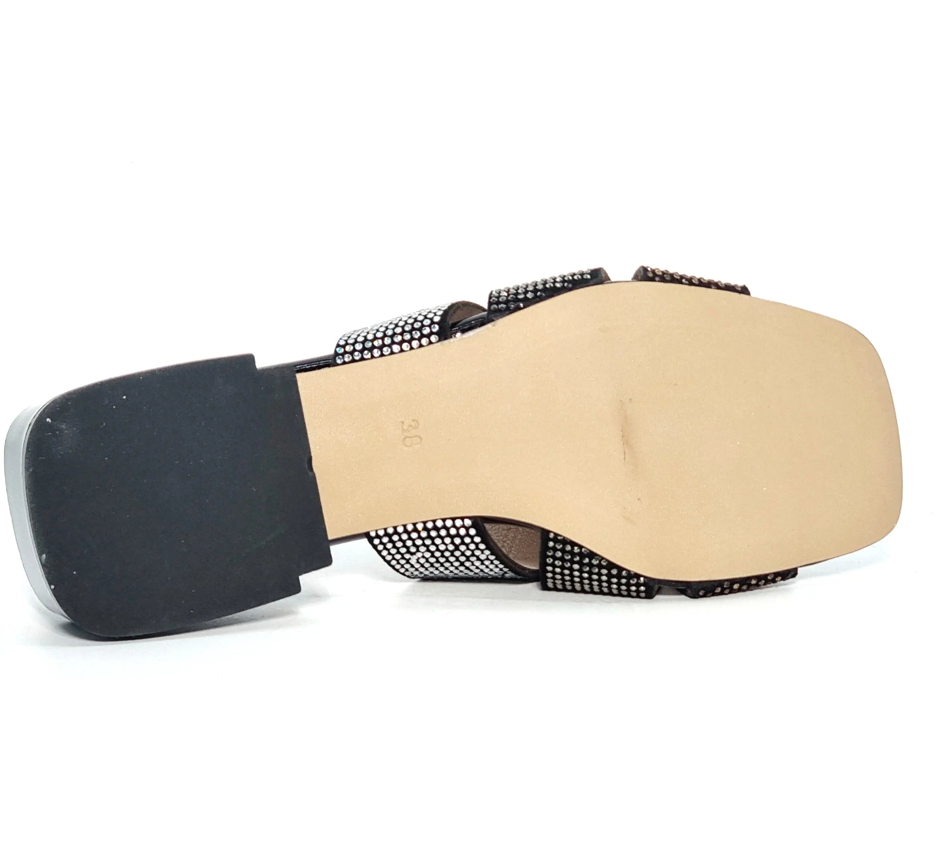 MV 6230 BLACK Sandals | familyshoecentre