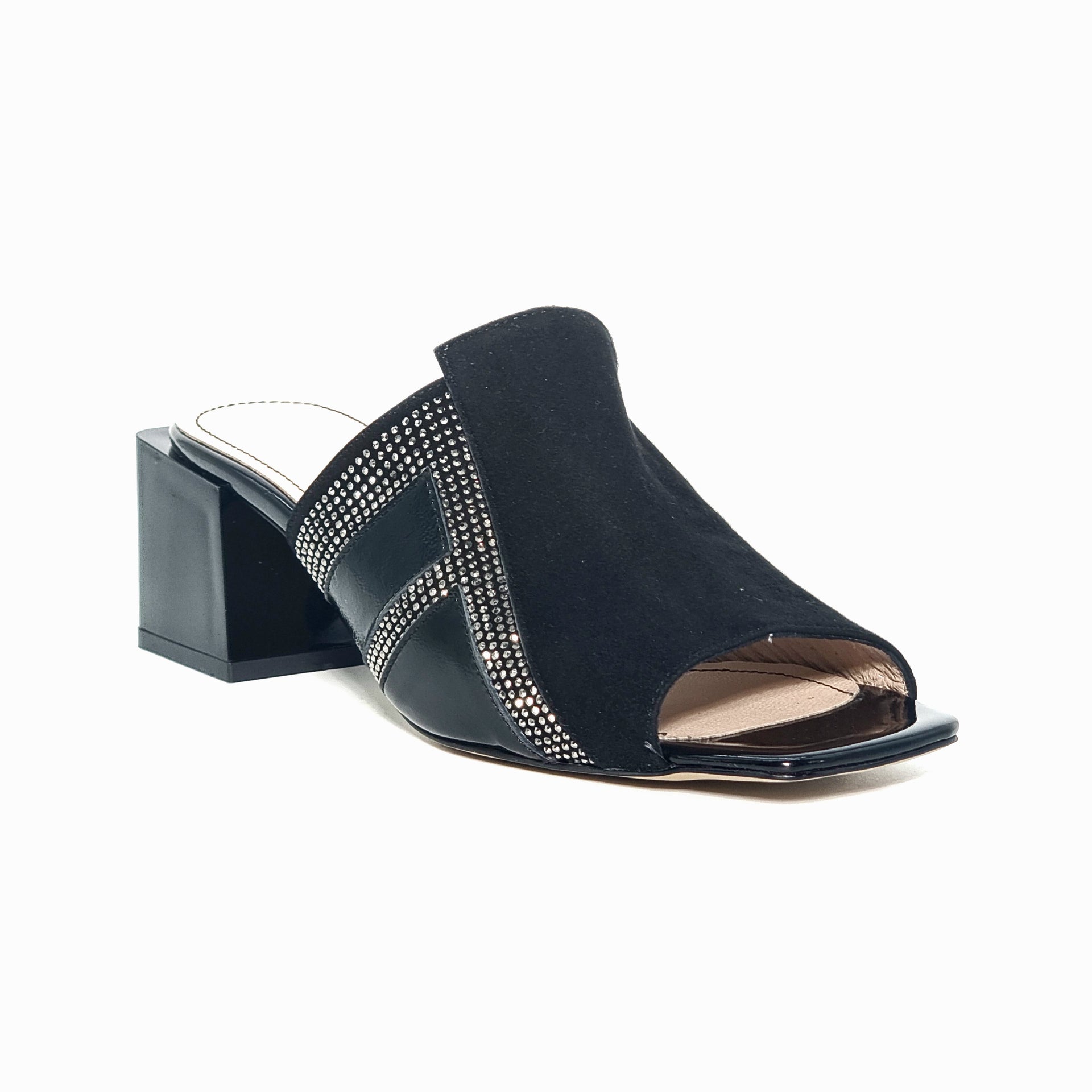 MV 5479 BLACK Sandals | familyshoecentre