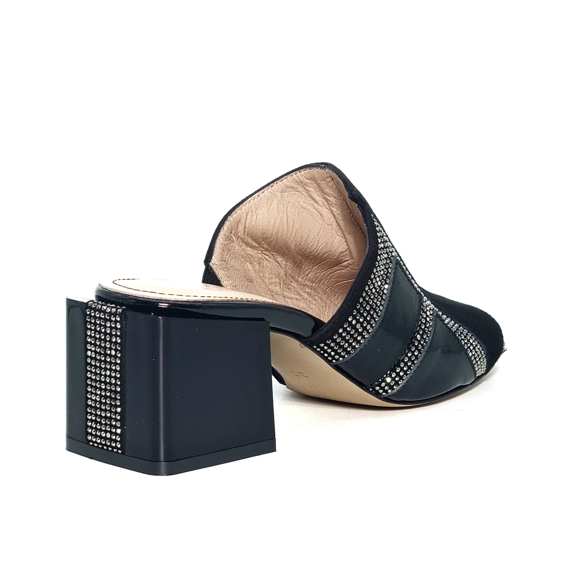 MV 5479 BLACK Sandals | familyshoecentre