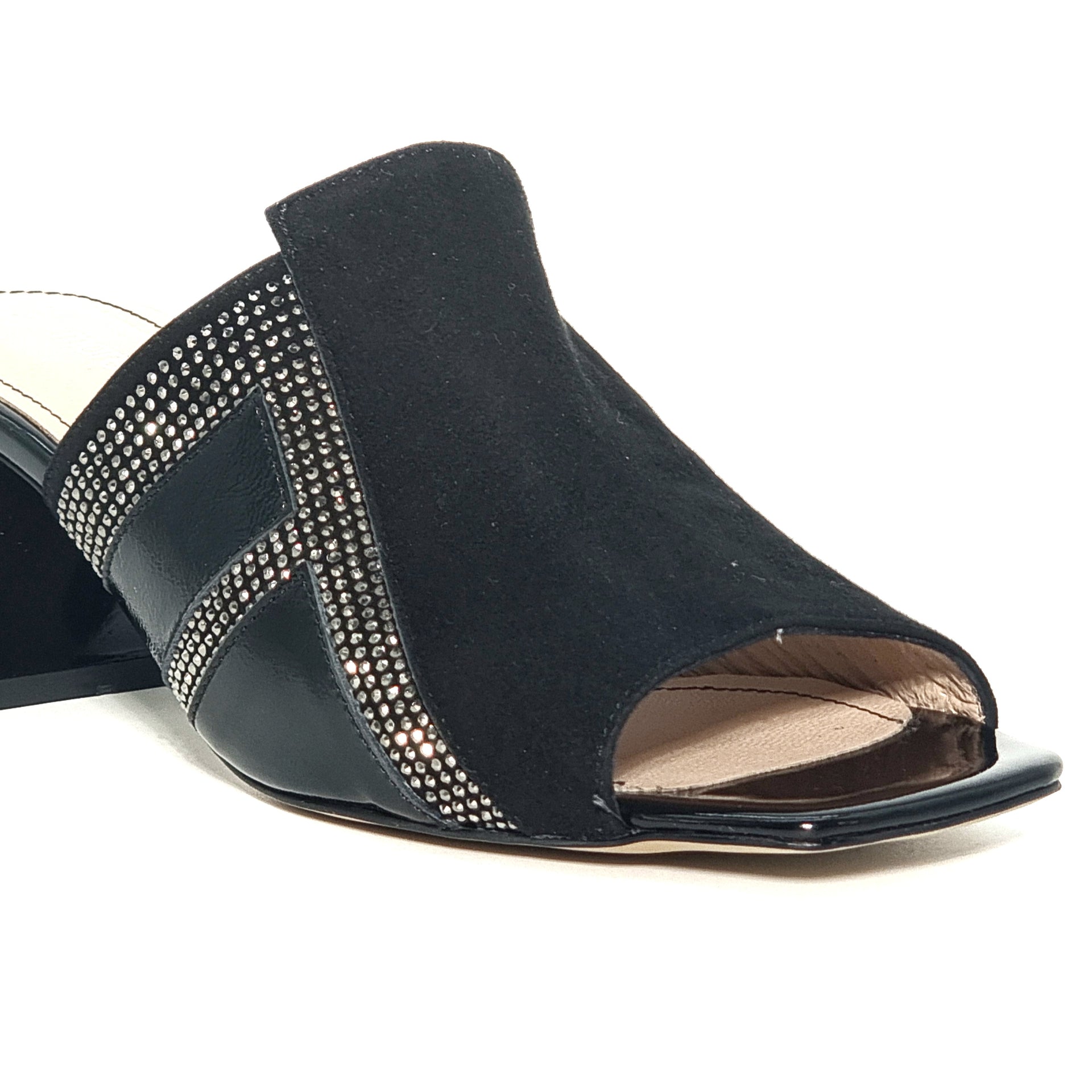 MV 5479 BLACK Sandals | familyshoecentre