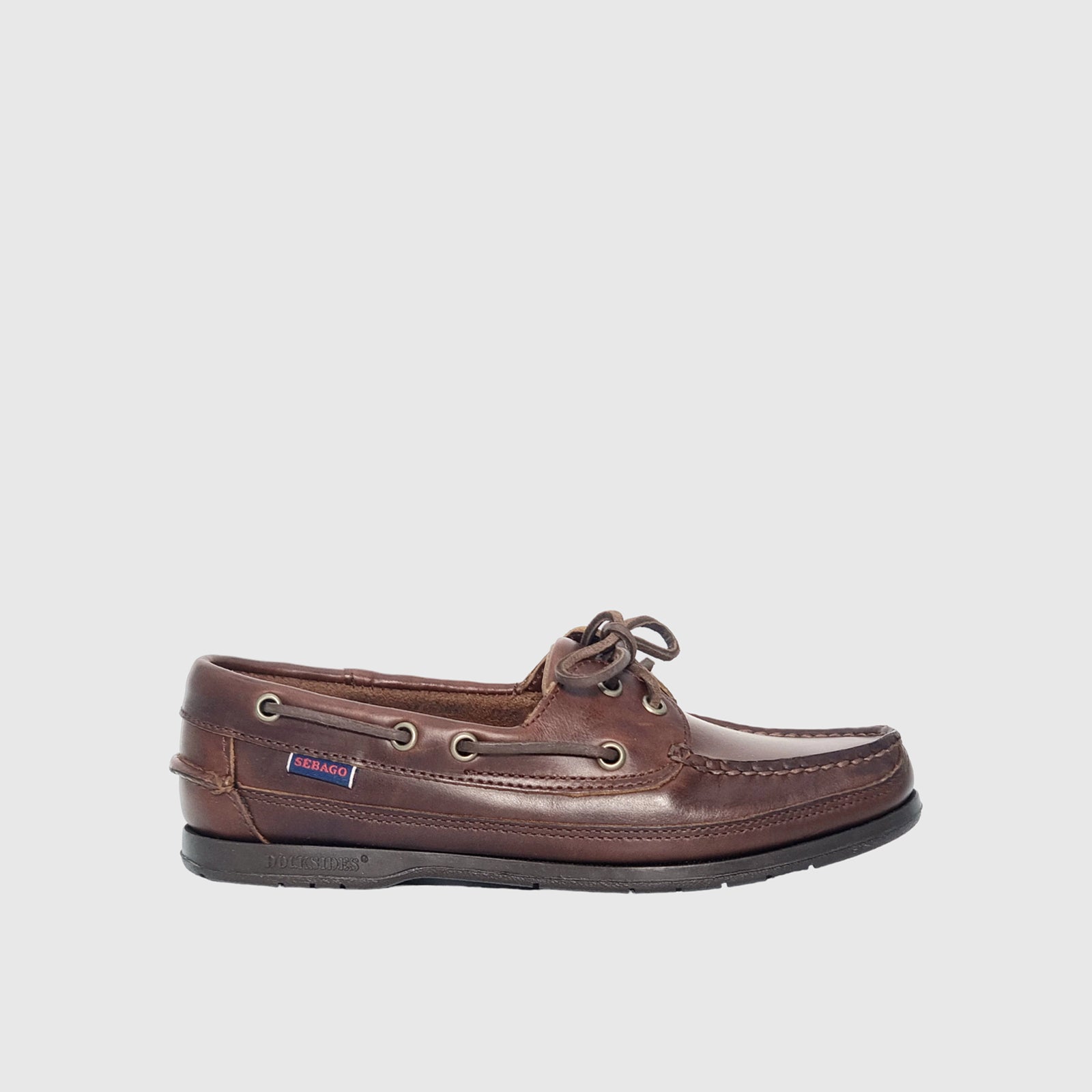 SEBAGO LADIES OLD TOWN BROWN Loafers | familyshoecentre