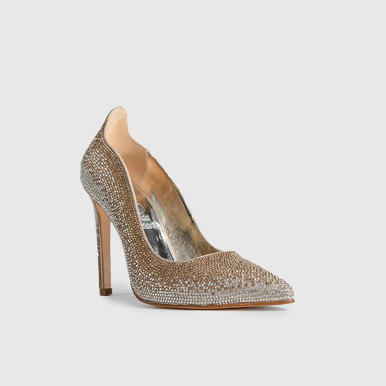 BRIDAL 5573 GOLD Heels | familyshoecentre