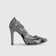 BRIDAL 5539 PEWTER Heels | familyshoecentre