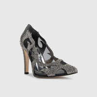 BRIDAL 5539 PEWTER Heels | familyshoecentre