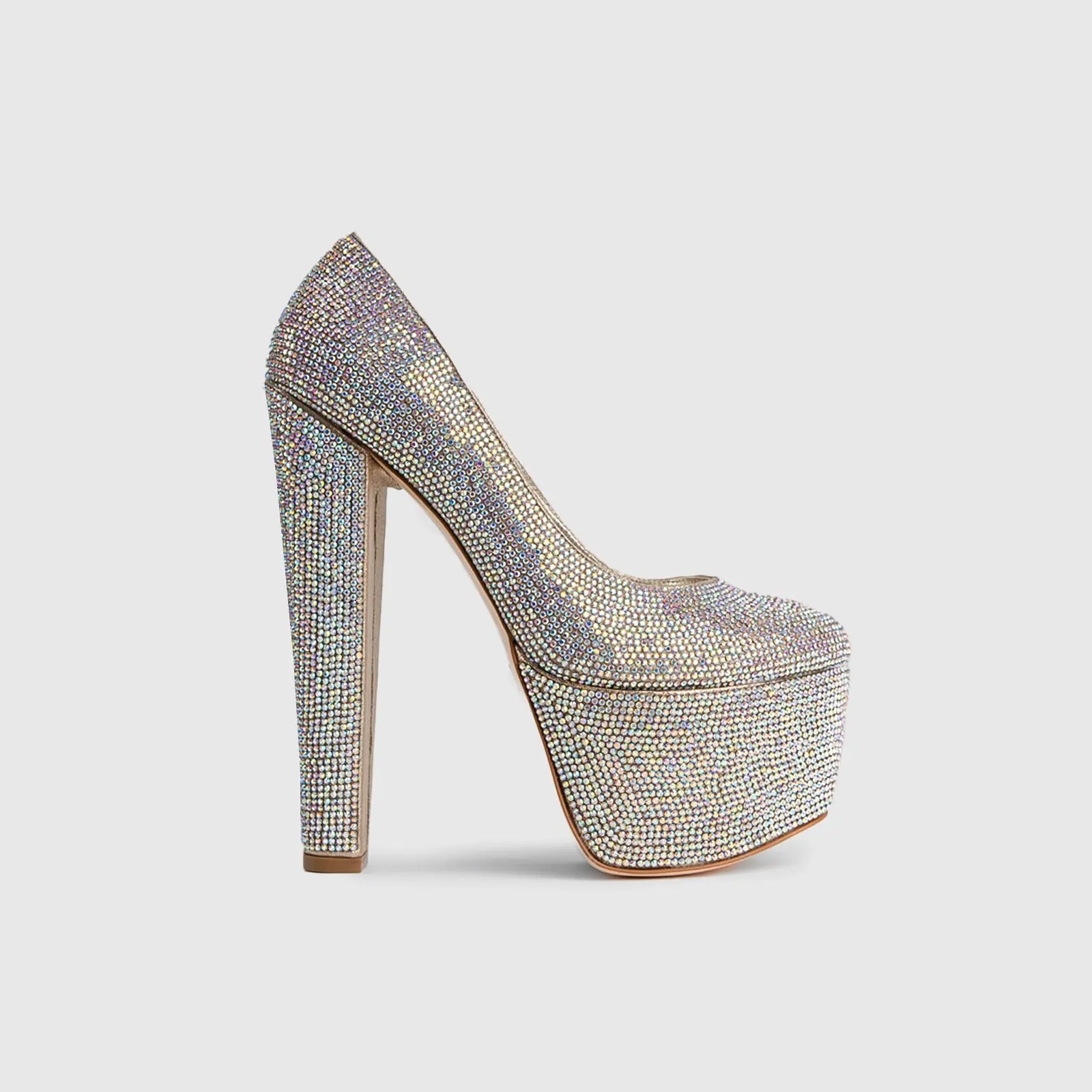 BRIDAL 5114 GOLD Heels | familyshoecentre