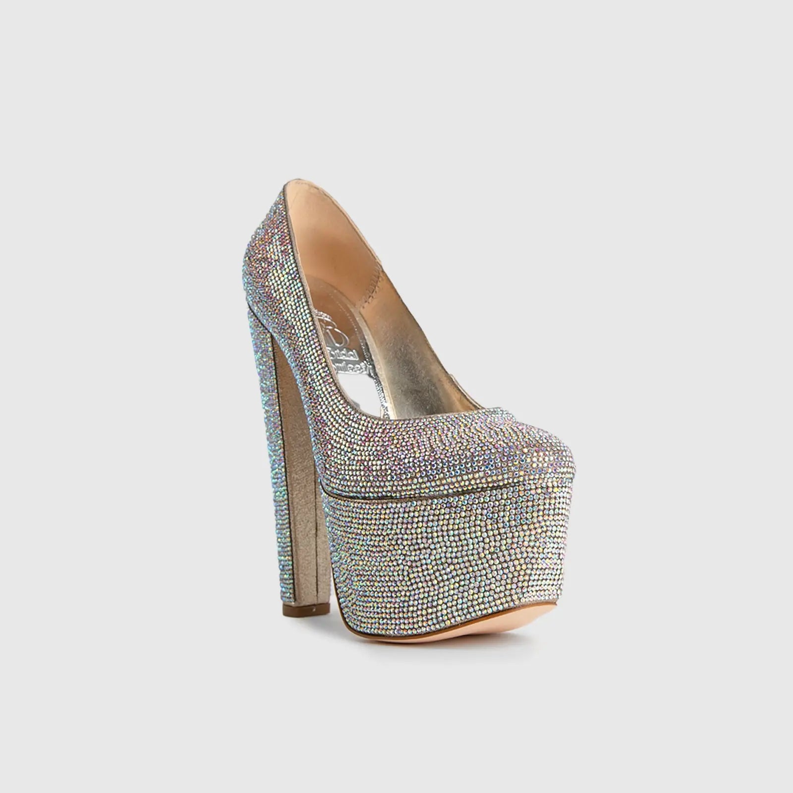 BRIDAL 5114 GOLD Heels | familyshoecentre