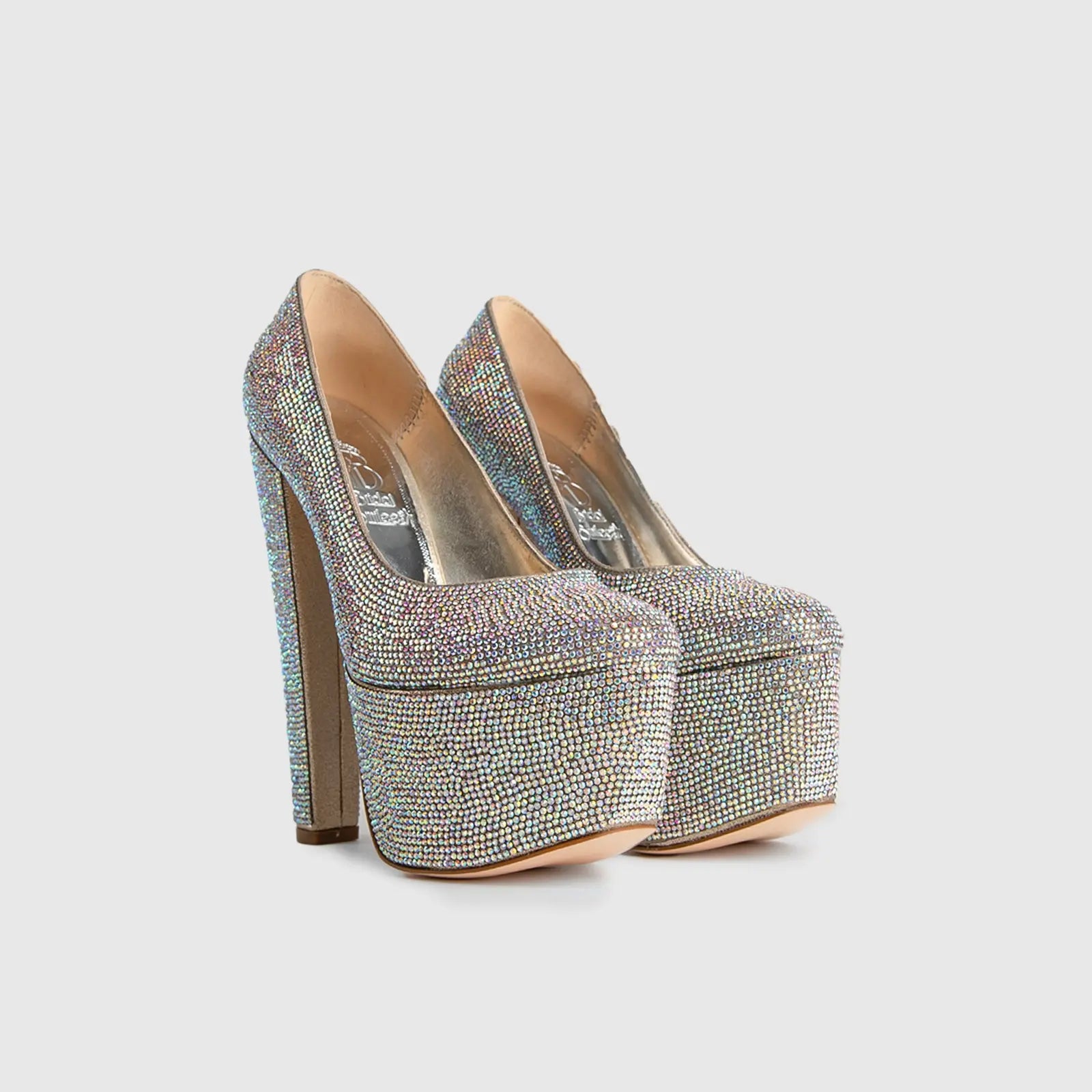 BRIDAL 5114 GOLD Heels | familyshoecentre