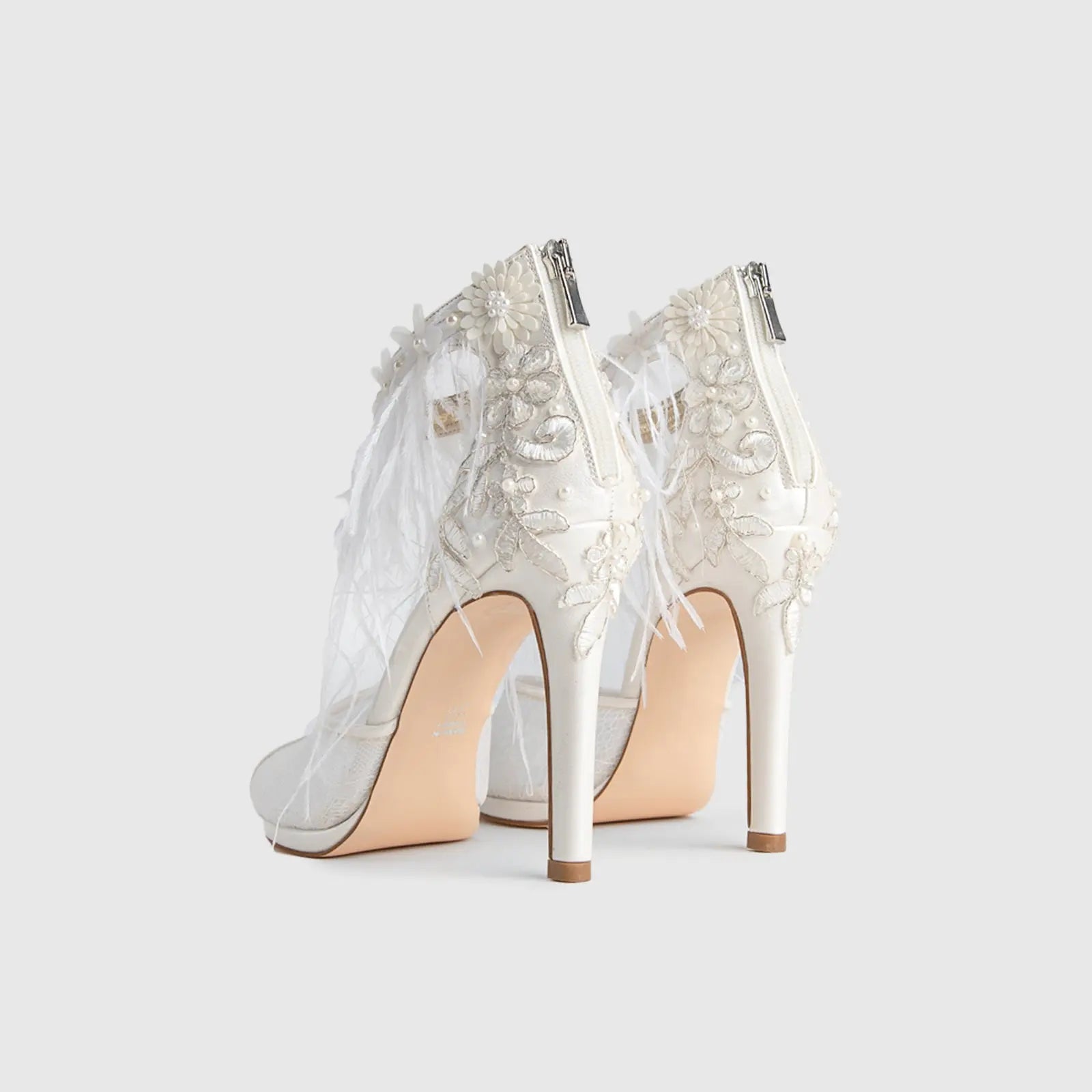 BRIDAL 6349 PEARL Heels | familyshoecentre