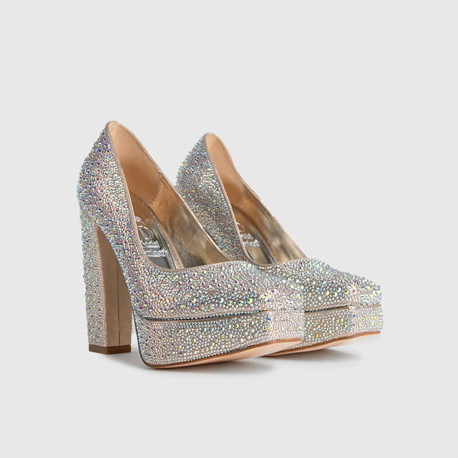 BRIDAL 5502 GOLD Heels | familyshoecentre