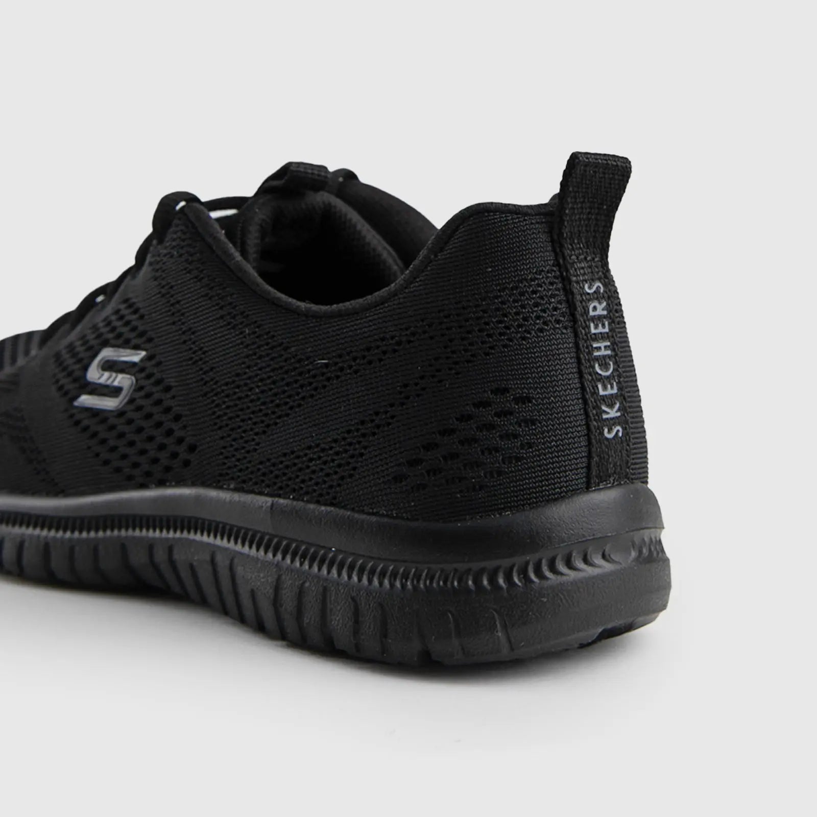 SKECHERS 104412 BLACK Sneakers | familyshoecentre