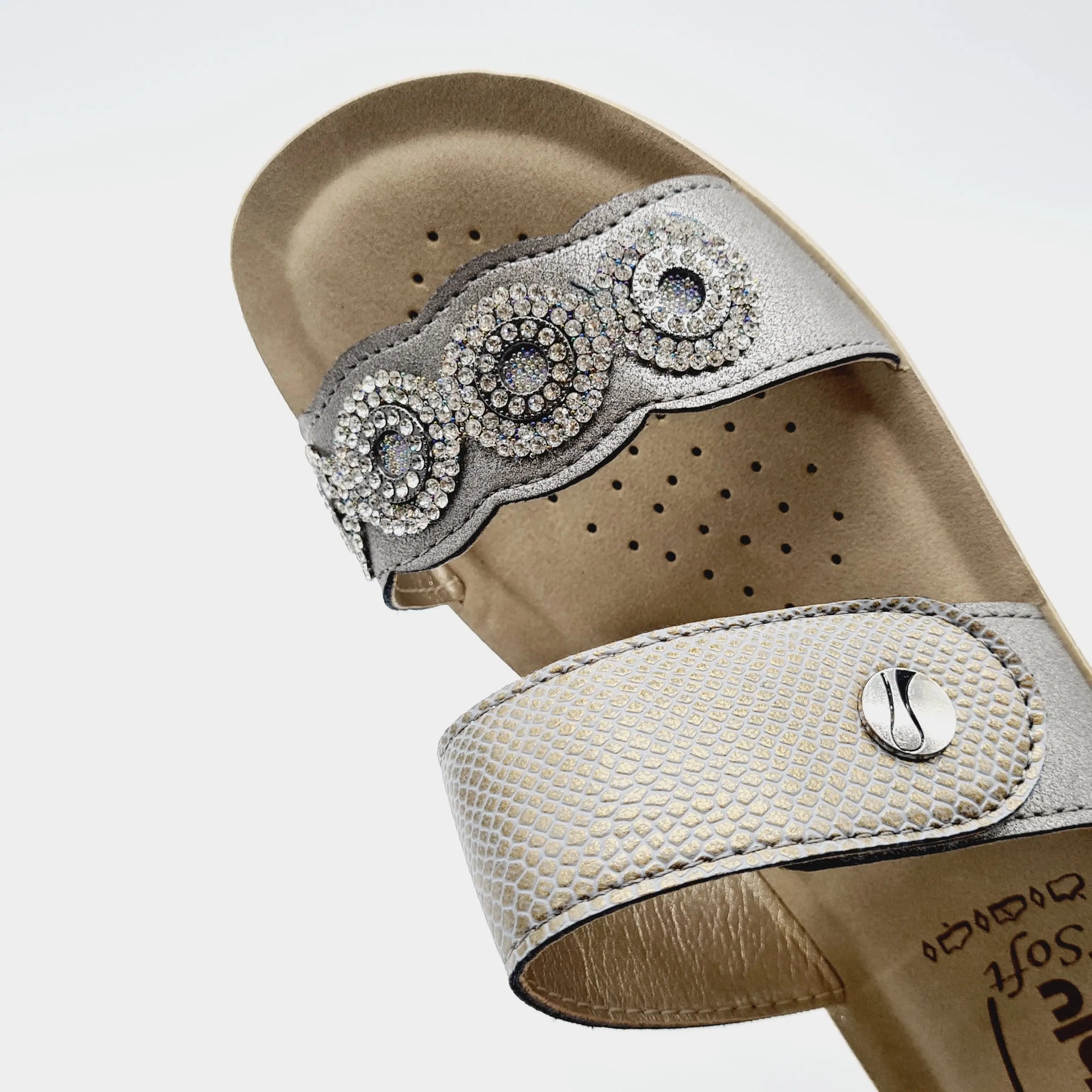 IB NF15 PEWTER Sandals | familyshoecentre