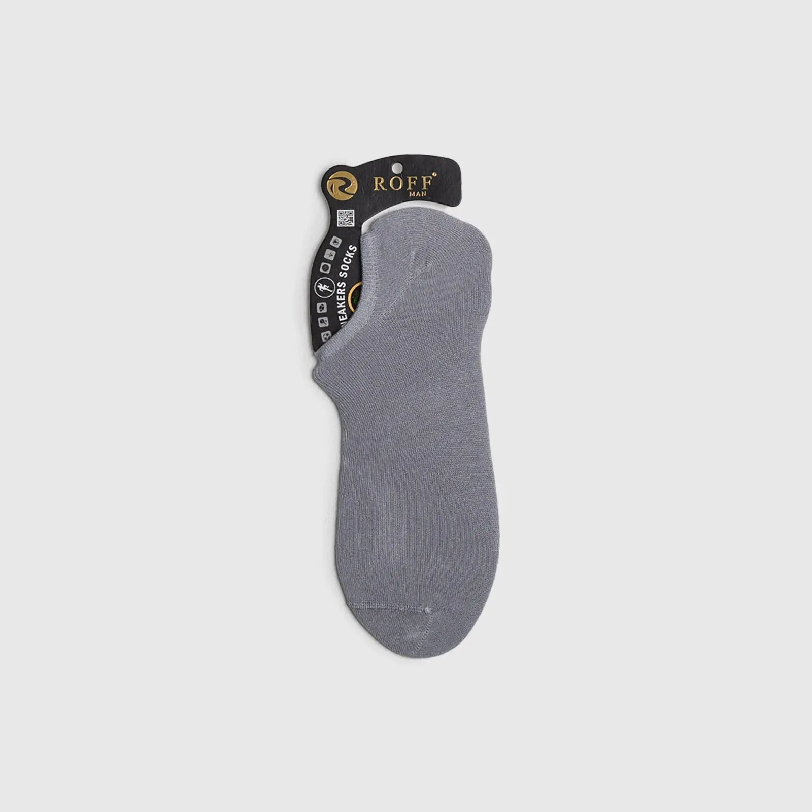 Mens Sneakers Sock Light Grey 10801 General | familyshoecentre