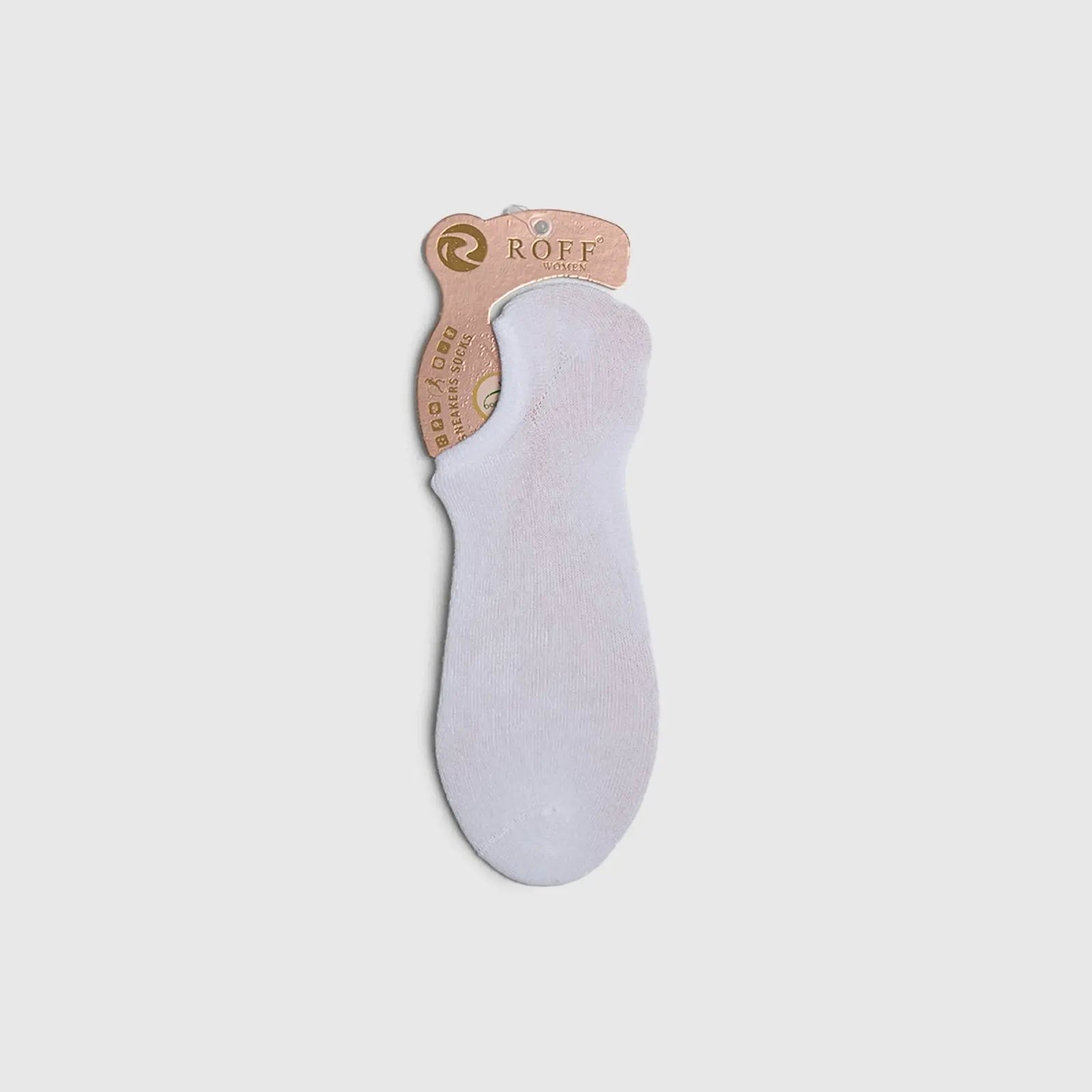 Ladies Sneakers Sock White 27602 General | familyshoecentre