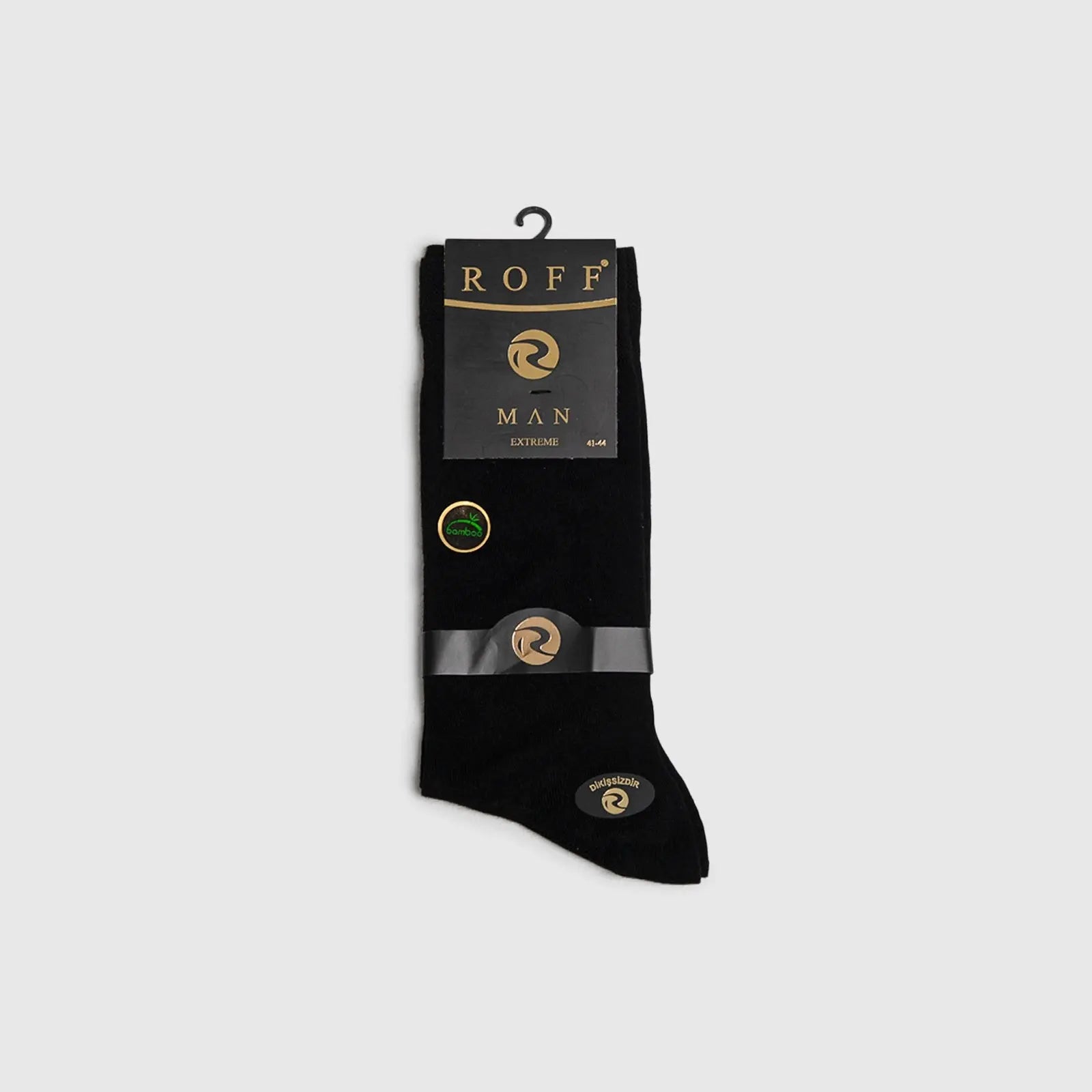 Mens Bamboo Cotton Sock Black 14621 SOCKS | familyshoecentre