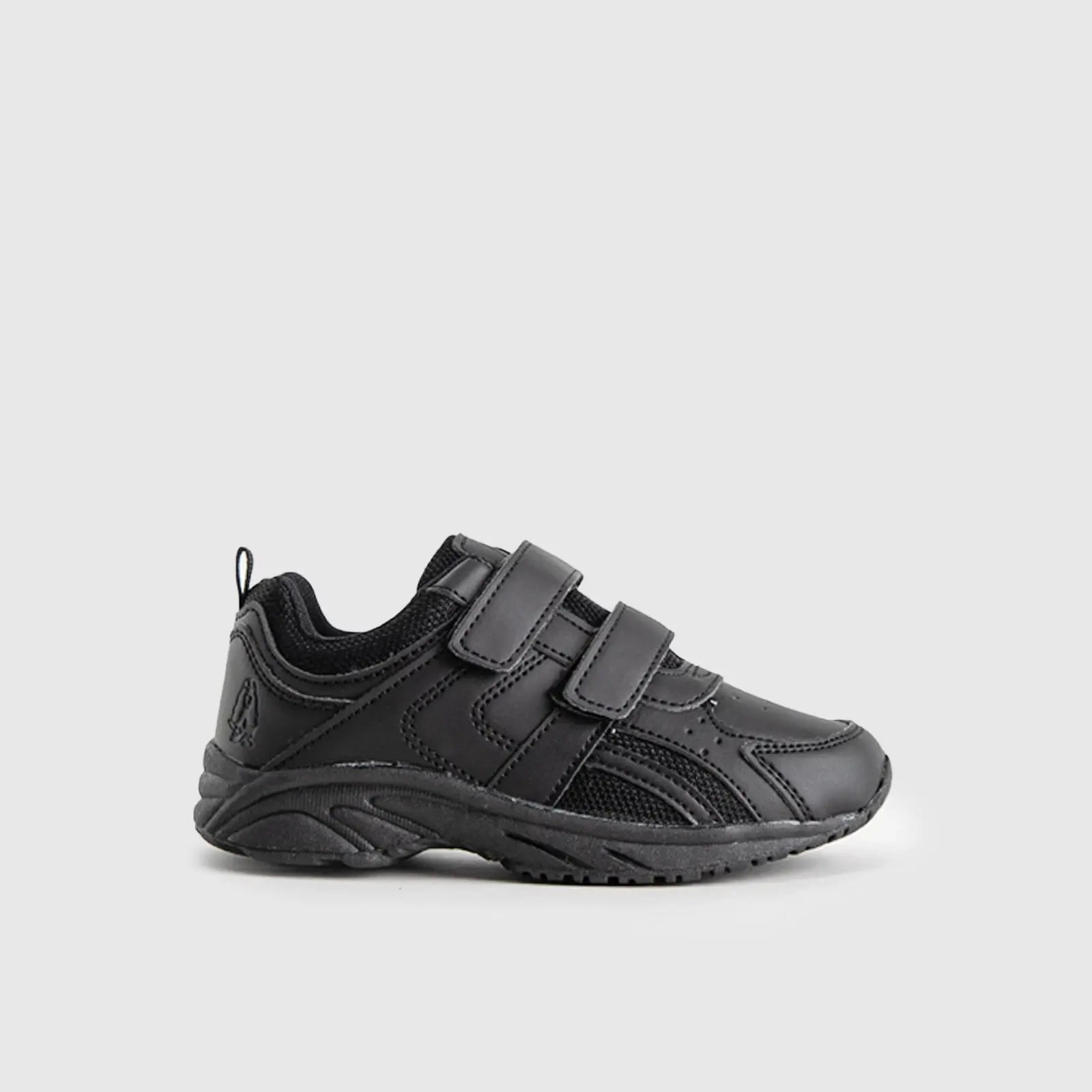 Deuce Youths Velcro  Trainer school shoes | familyshoecentre