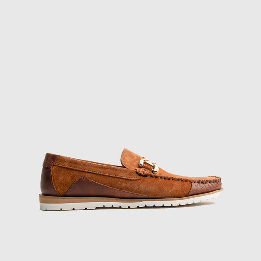 Dress Casual Loafer 13964 Tan Loafers | familyshoecentre
