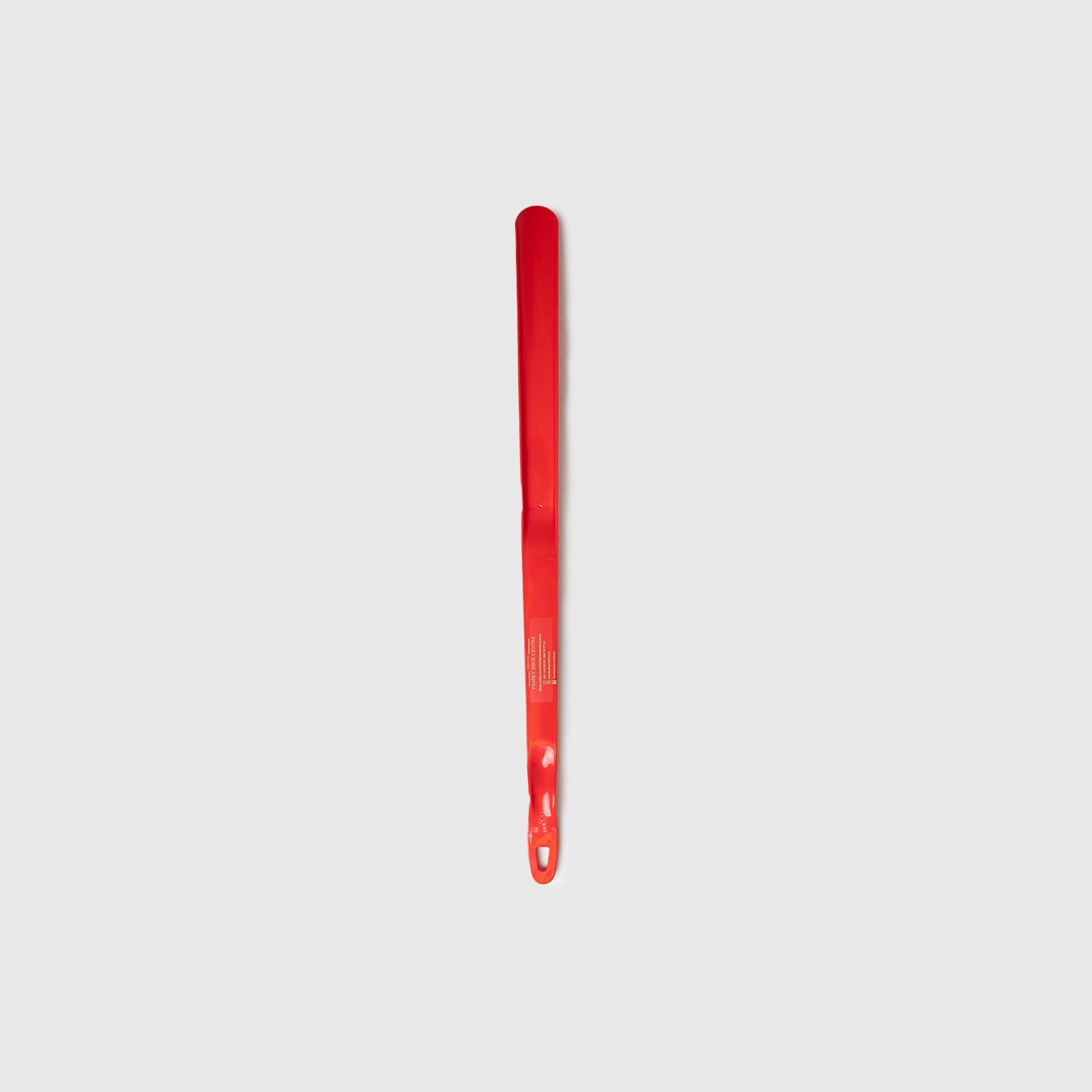 Long Plastic Shoe Horn Red General | familyshoecentre